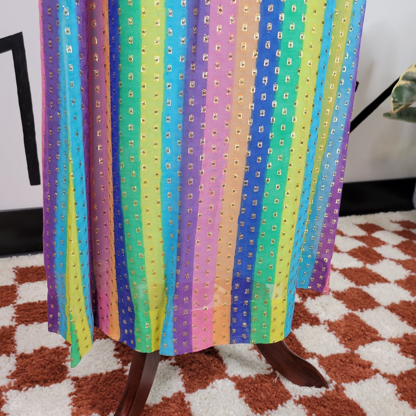 Nat Kaplan Couture Rainbow Dress