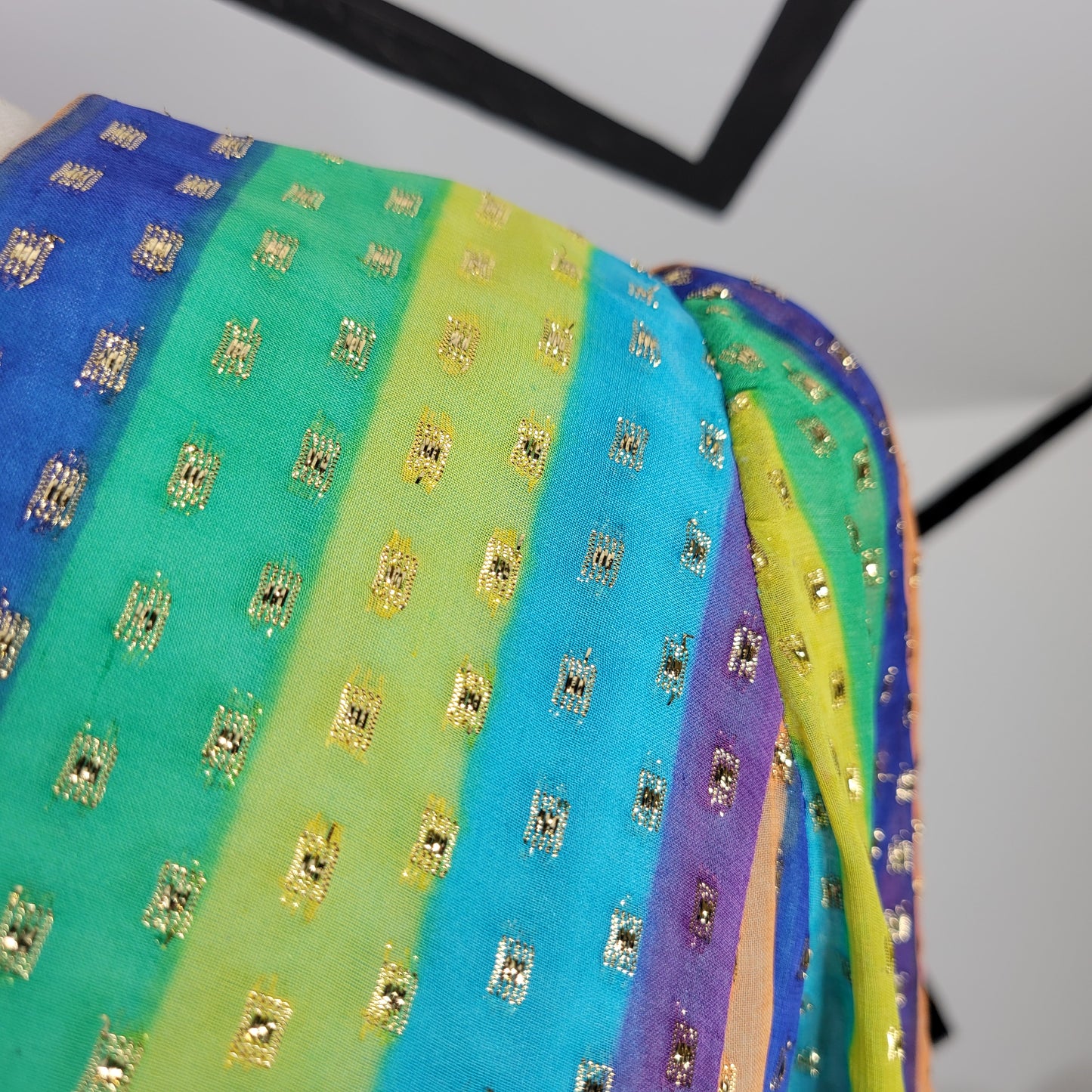 Nat Kaplan Couture Rainbow Dress