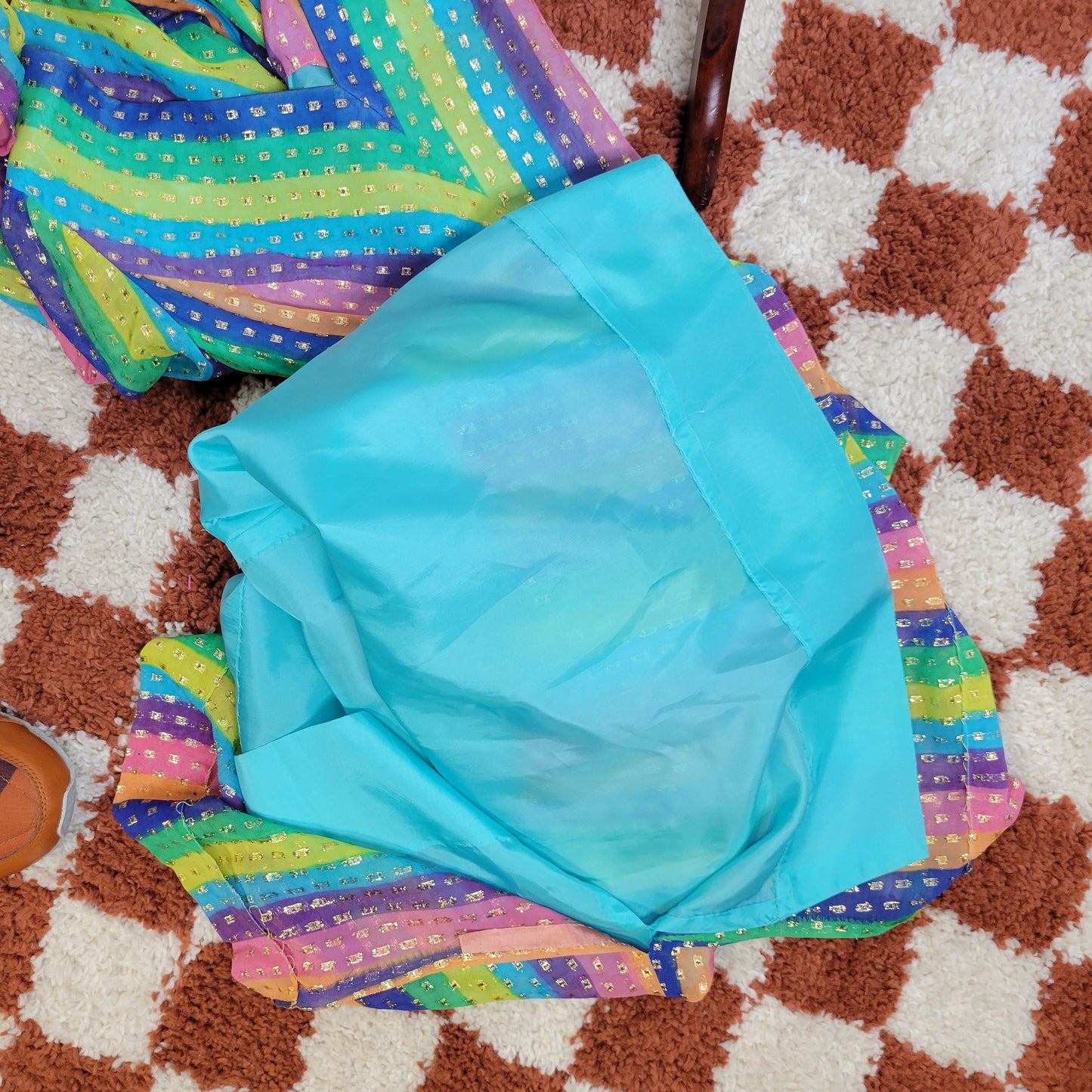 Nat Kaplan Couture Rainbow Dress