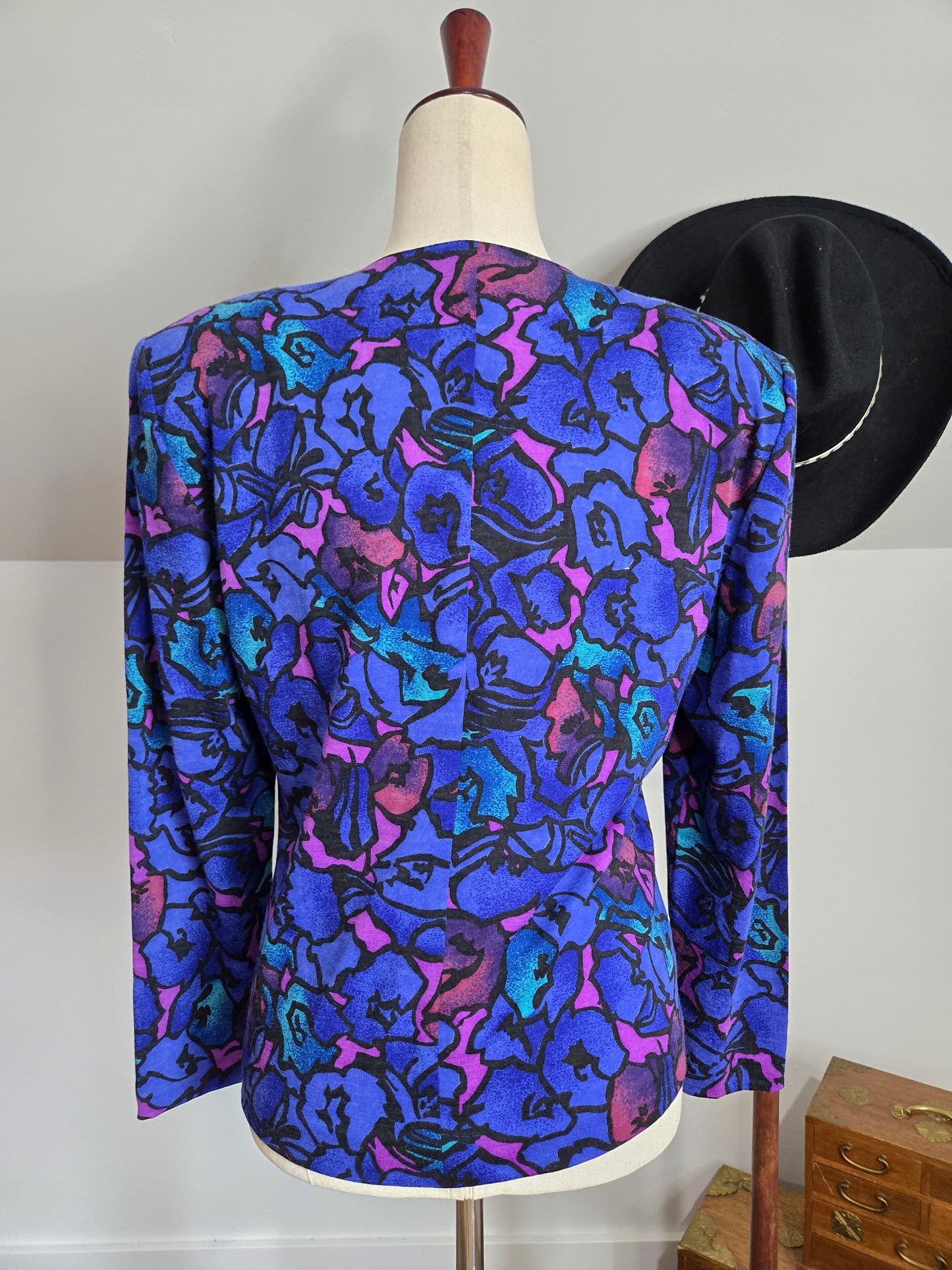 Scalera Vintage 60s Wool Made in Italy Top - small
