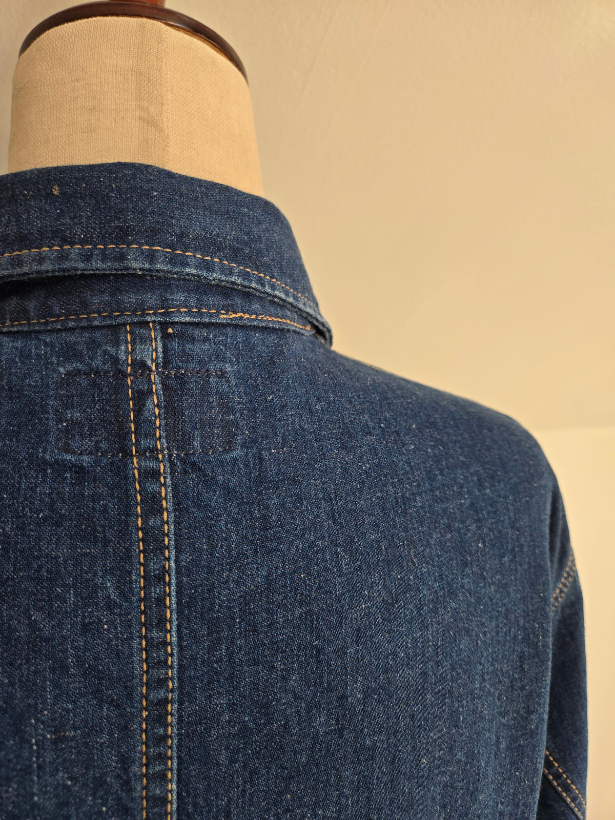 Vintage Calvin Klein 90s Made in USA Denim Dress - Large