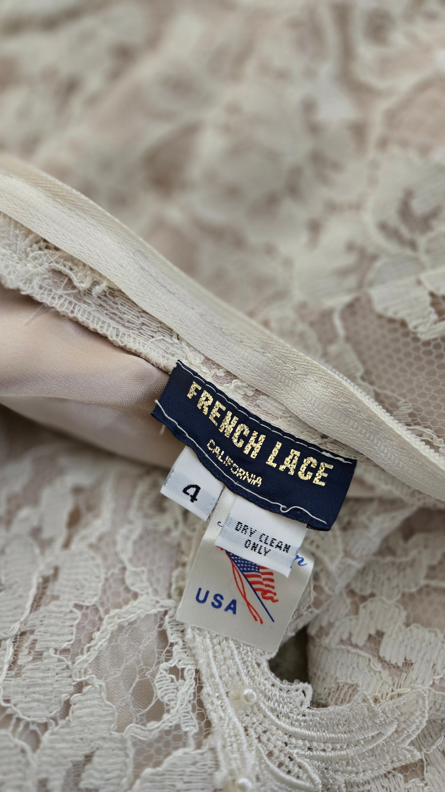 French Lace California Lace Formal Dress - XS/S