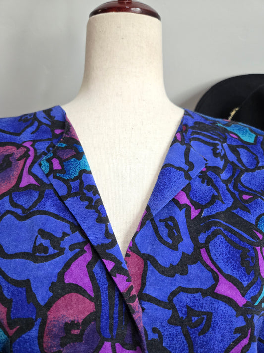 Scalera Vintage 60s Wool Made in Italy Top - small