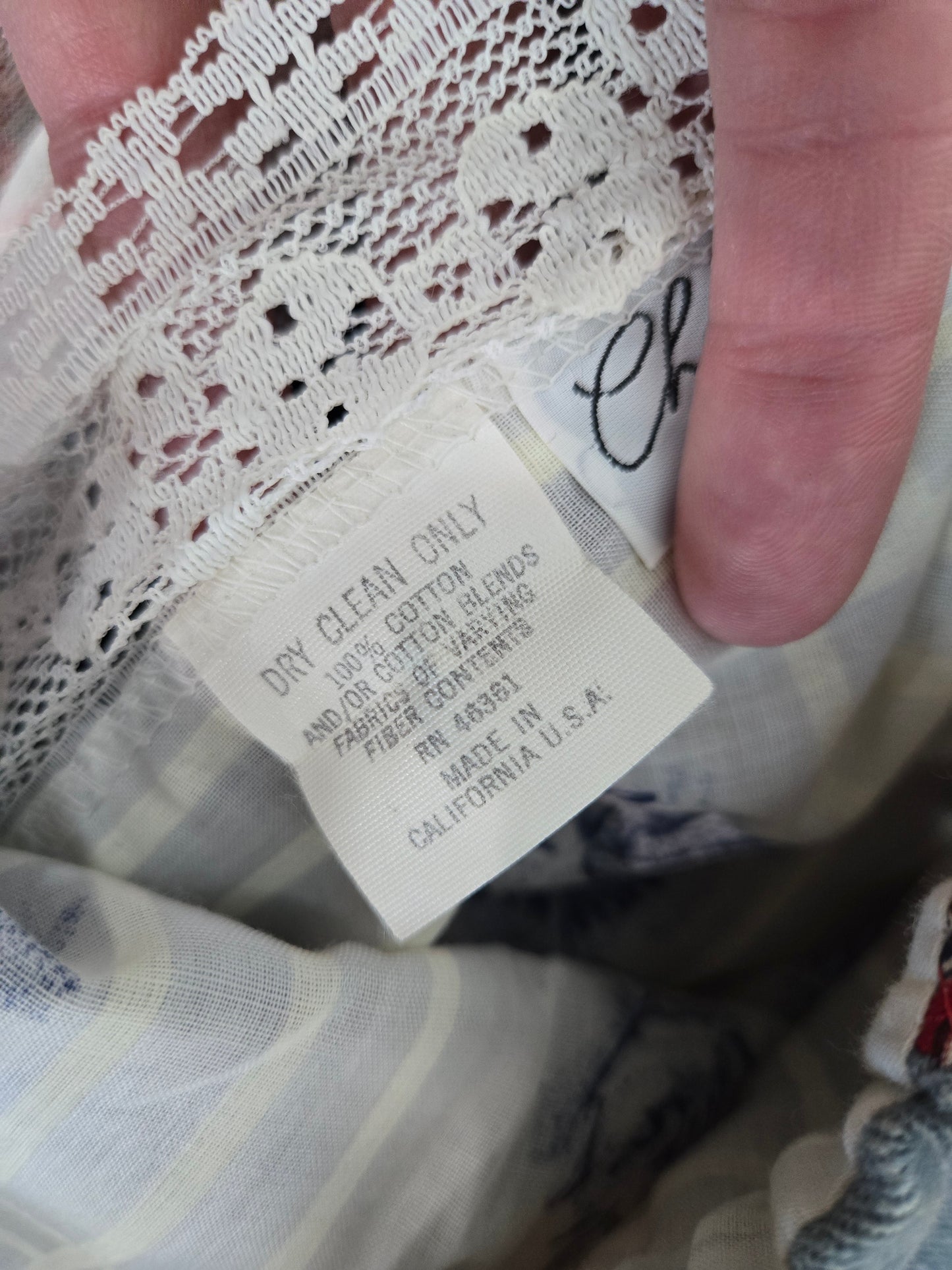 Chessa Davis Vintage Prairie Maxi Skirt - L/XL