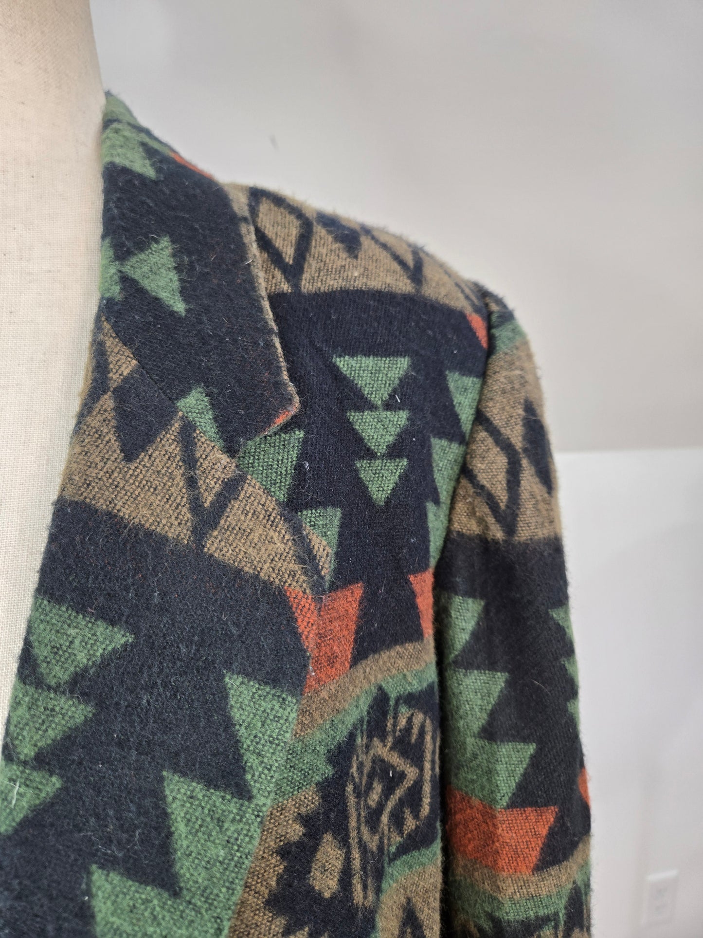 Options by Melrose Vintage 80s Southwest Blazer - Medium