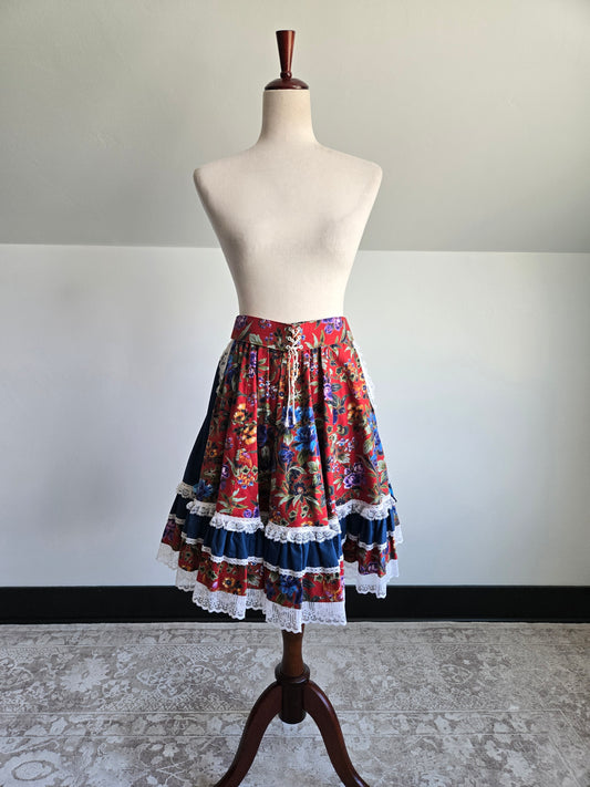 Vintage Western Swing Dancing Two Piece Set - L/XL