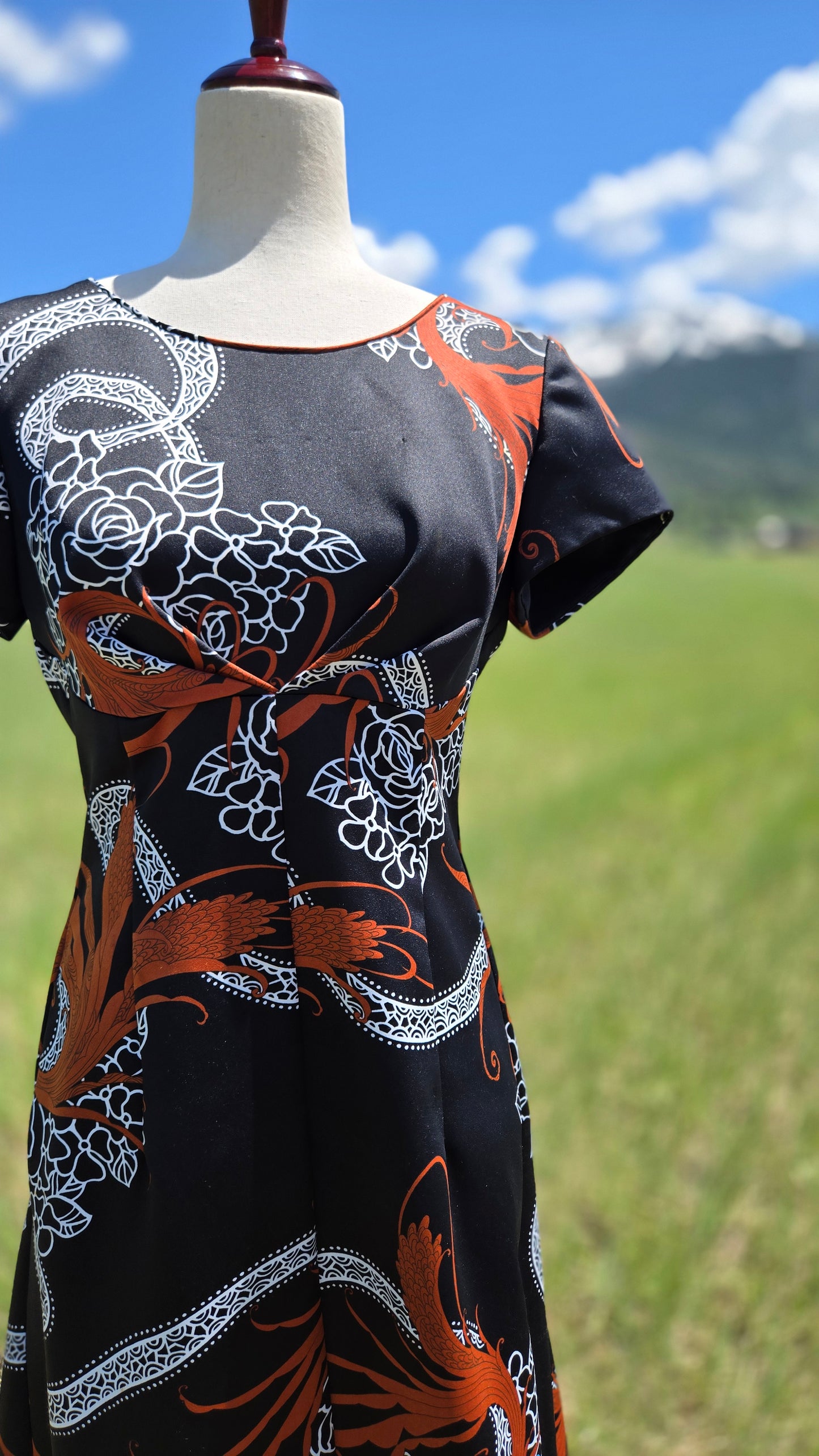 Vintage Made for Mc Inerny by Sydney Honolulu Maxi Dress - medium