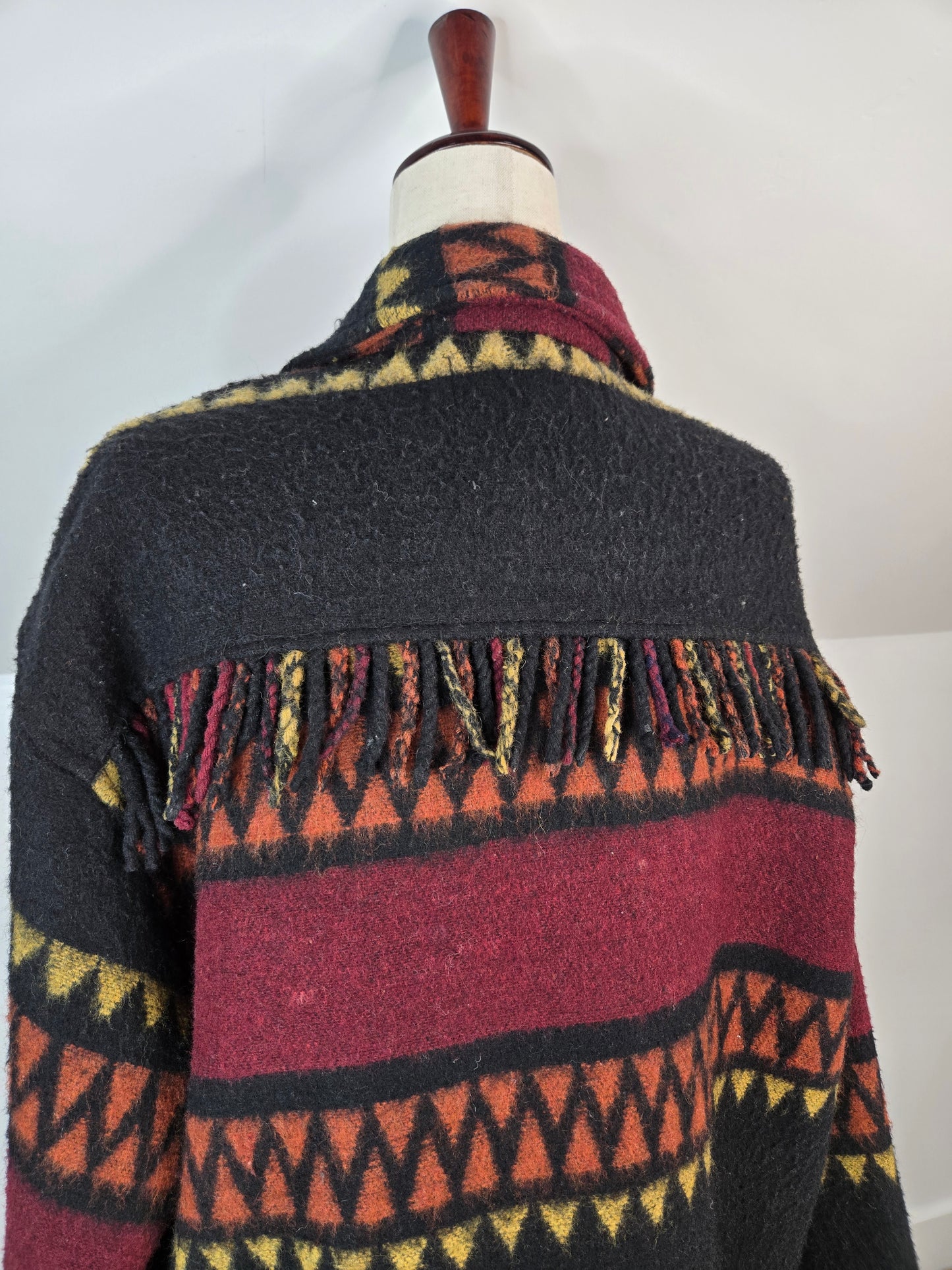 Zero II 60 Vintage 80s Wool Blend Western Jacket - XL