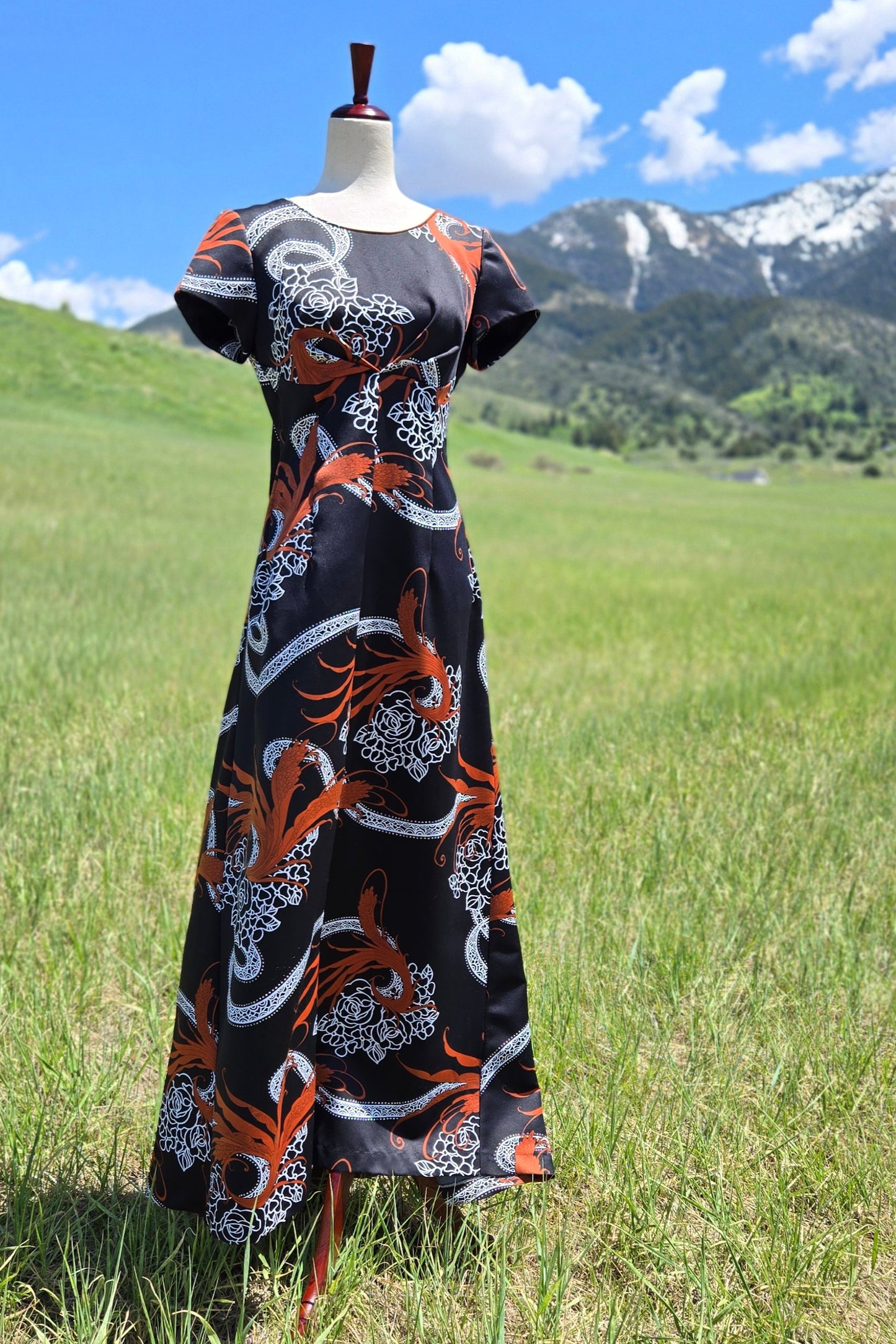 Vintage Made for Mc Inerny by Sydney Honolulu Maxi Dress - medium