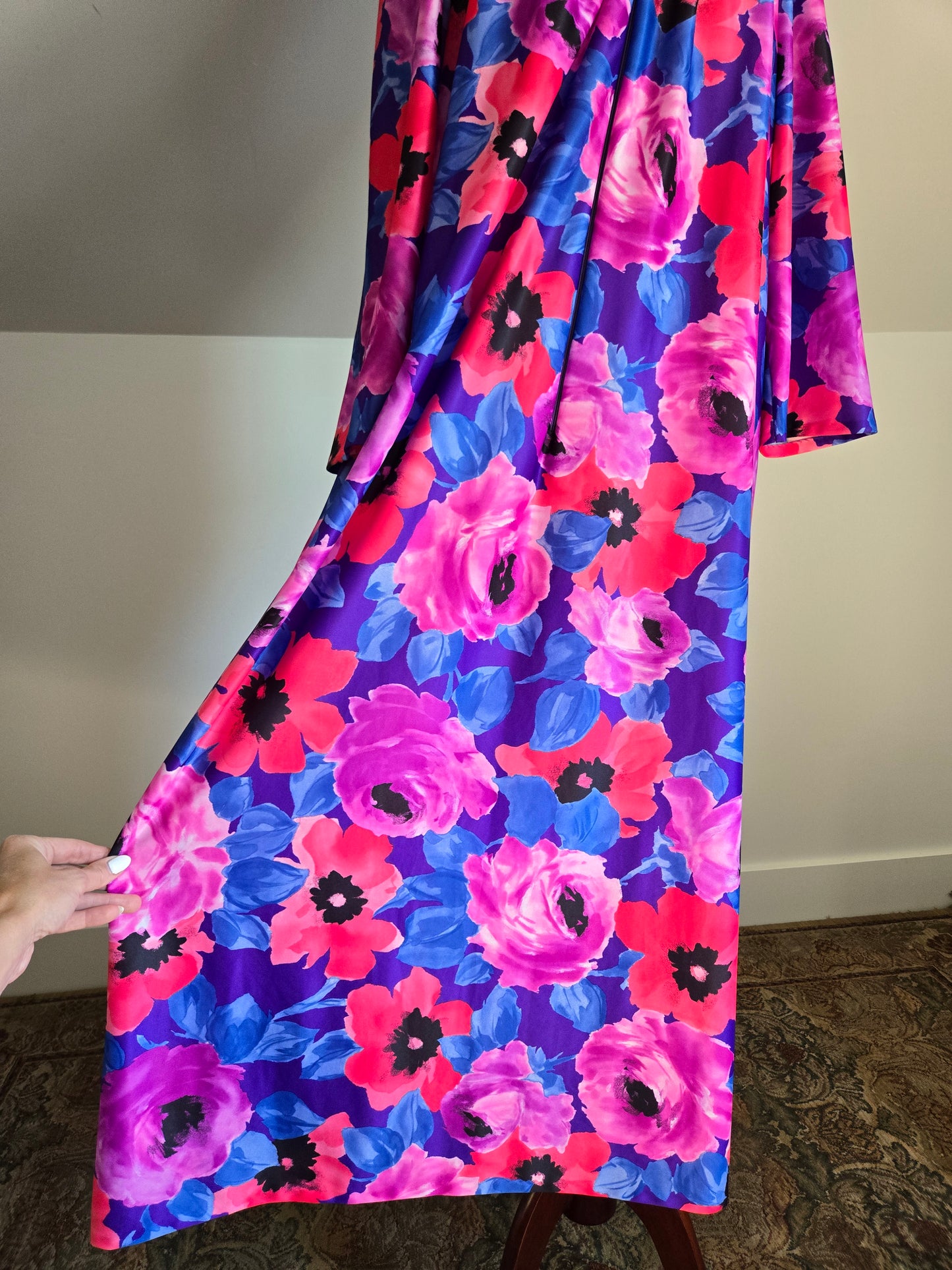 Granada Vintage Floral House Dress - large/XL