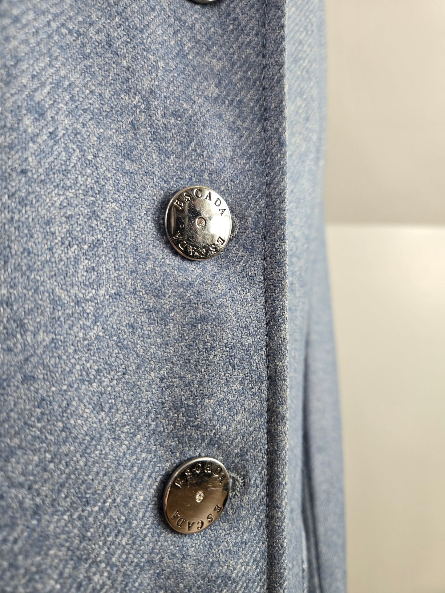 Escada Cashmere and Silk Made in Germany Vintage Blazer - large