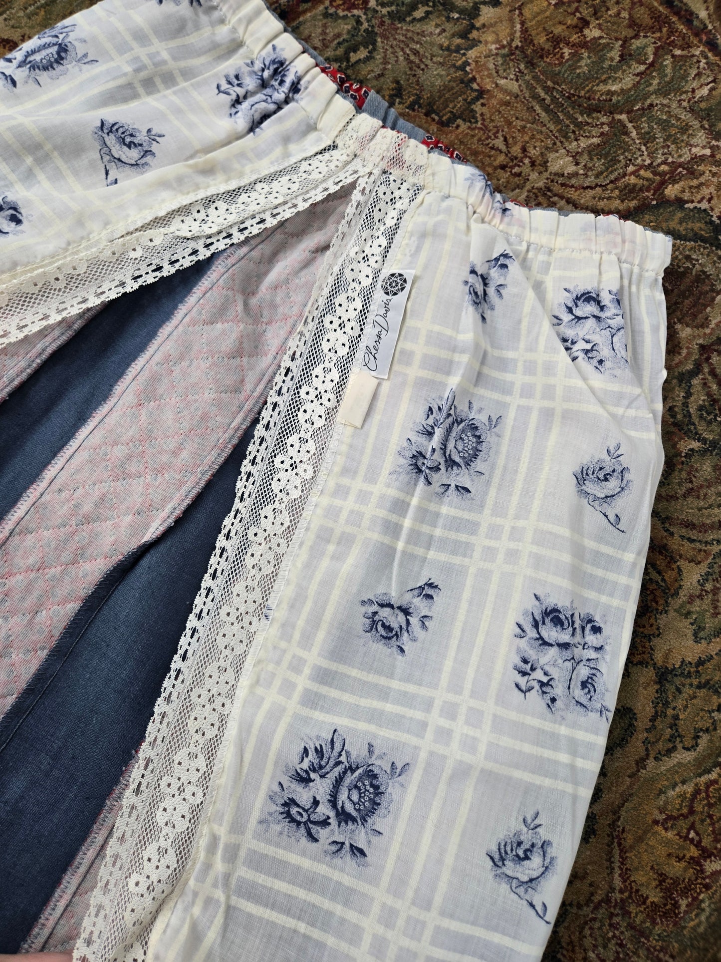 Chessa Davis Vintage Prairie Maxi Skirt - L/XL