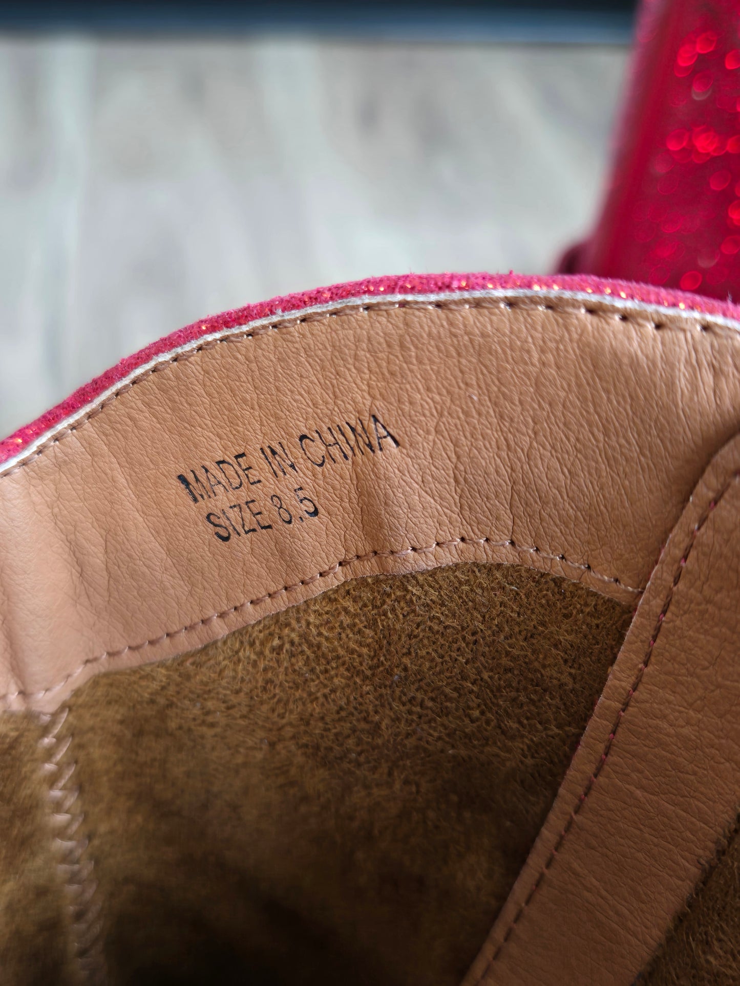 Dorothy Does Western! Antonia Rhinestone Western Ankle Boot in Red - Size 8.5