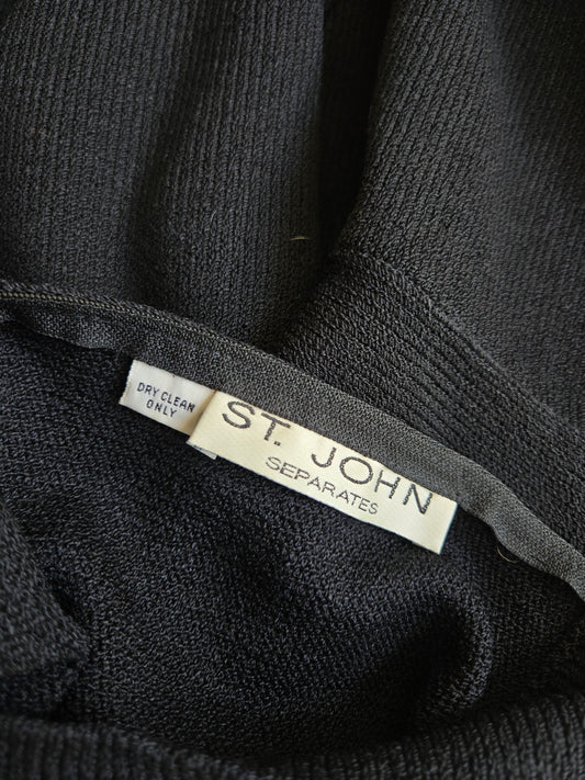 St John Vintage Black Sweater - Large