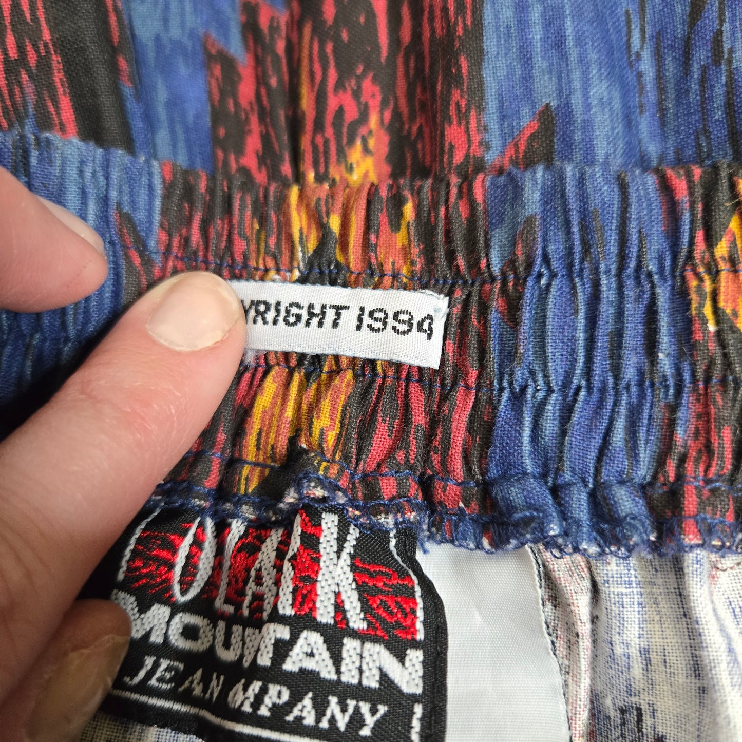 Ozark Mountain Vintage Cotton Western Skirt - medium