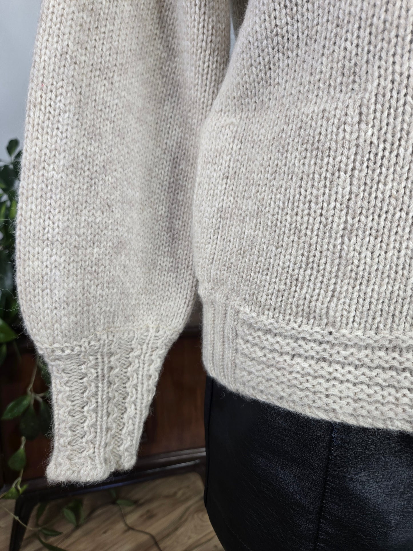 Eddie Bauer Vintage Wool Full Zip - medium