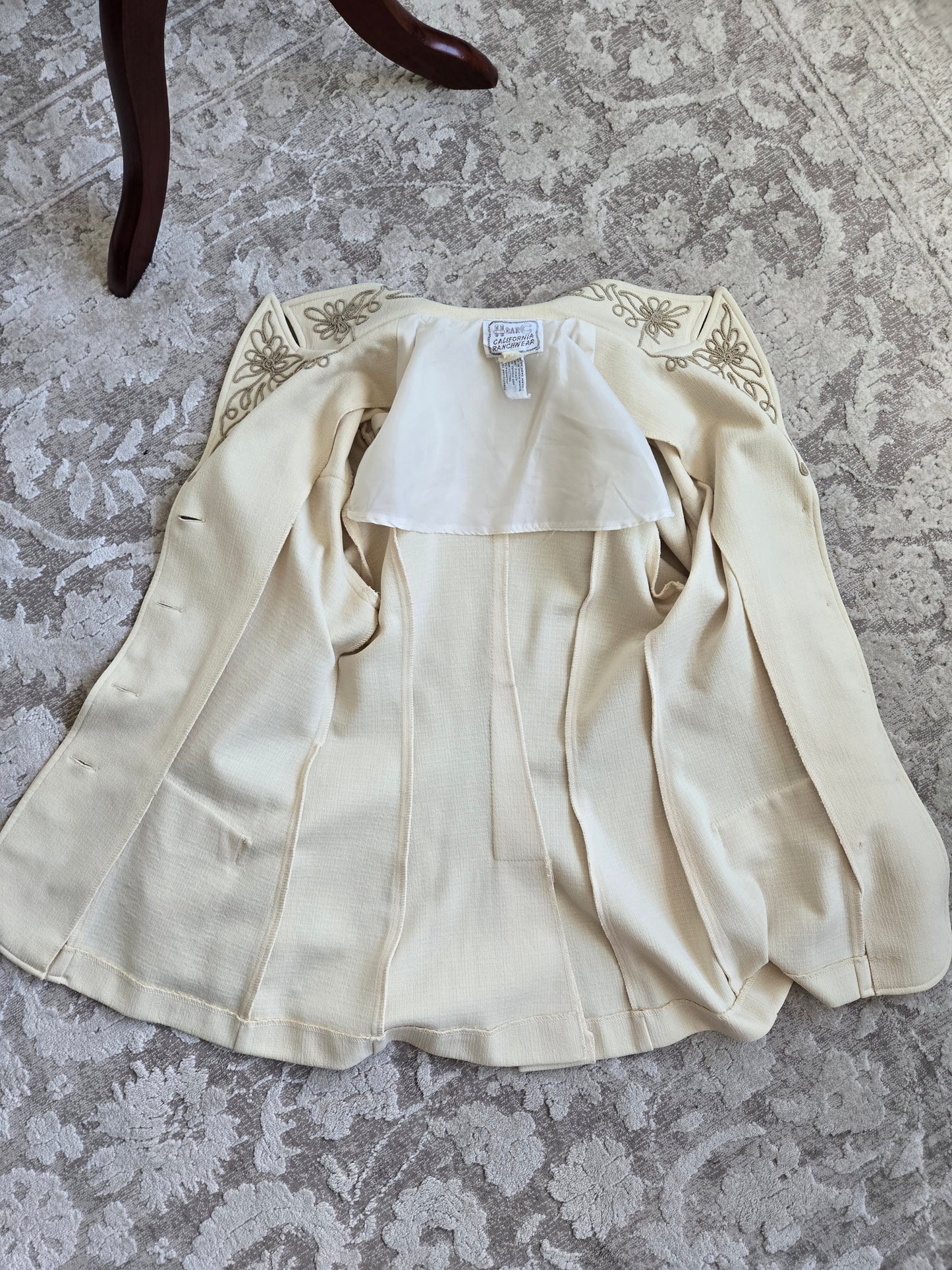 H Bar C Ranchwear Vintage 70s Western Blazer - XS/S