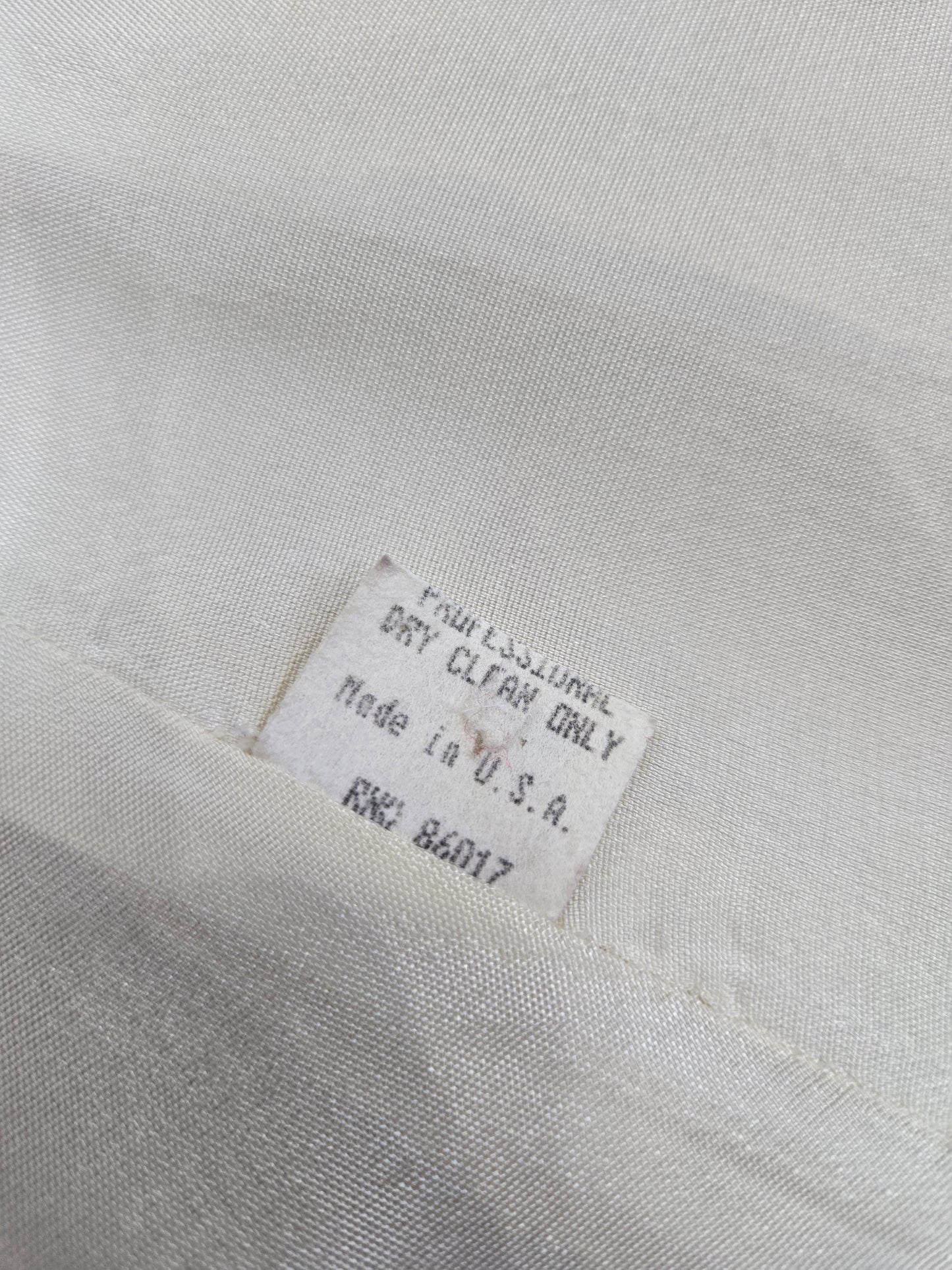 Moschery Vintage Mustard Yellow Linen Peplum Back Blazer - medium