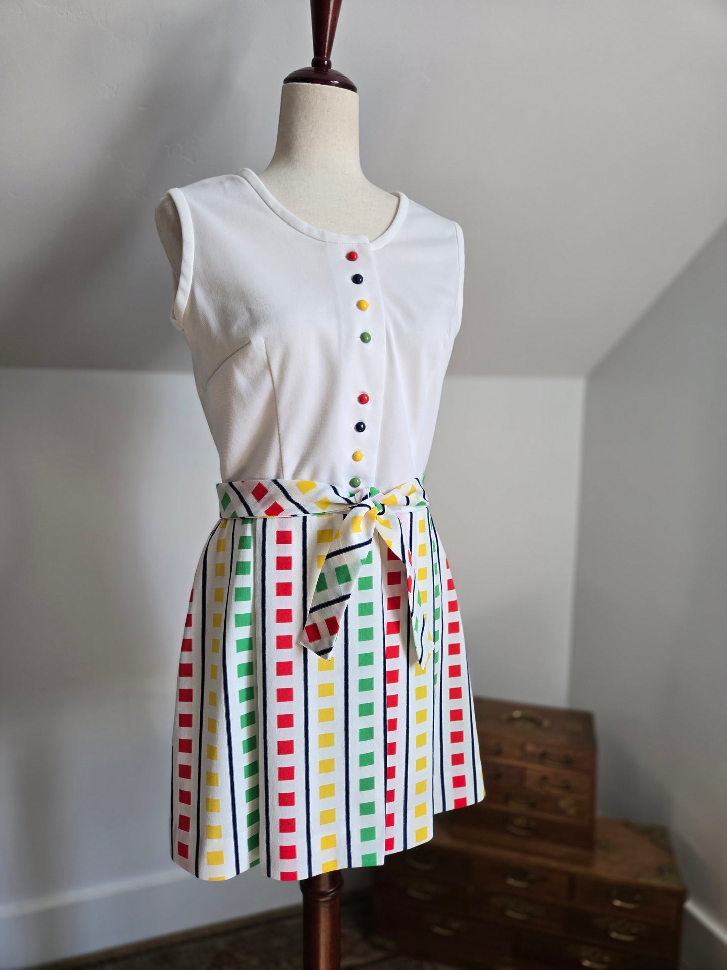 Fountain Square 70s Stop Light Dress - medium