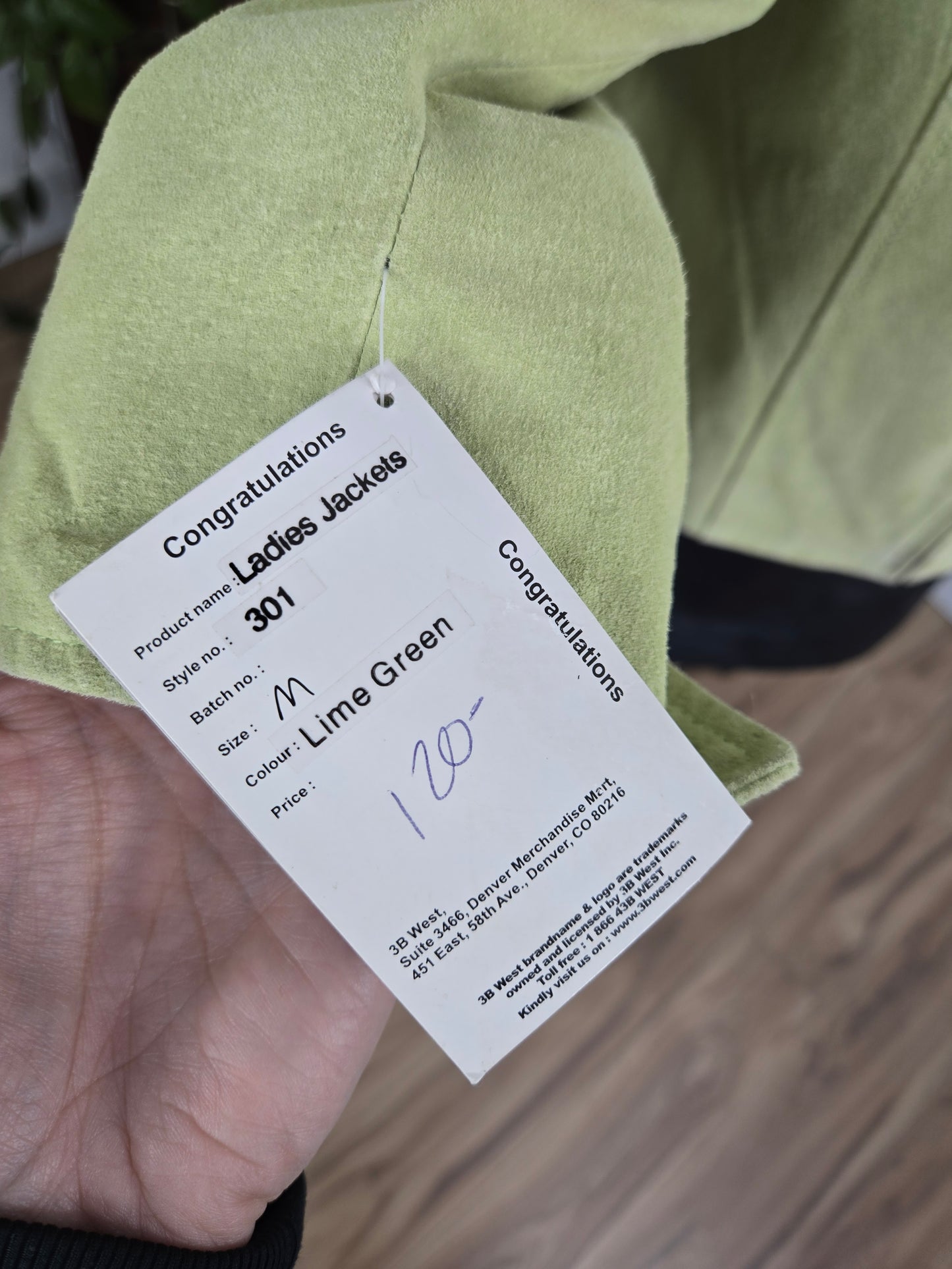 Deadstock Lime Green Suede Leather Fringe Jacket - Meidum