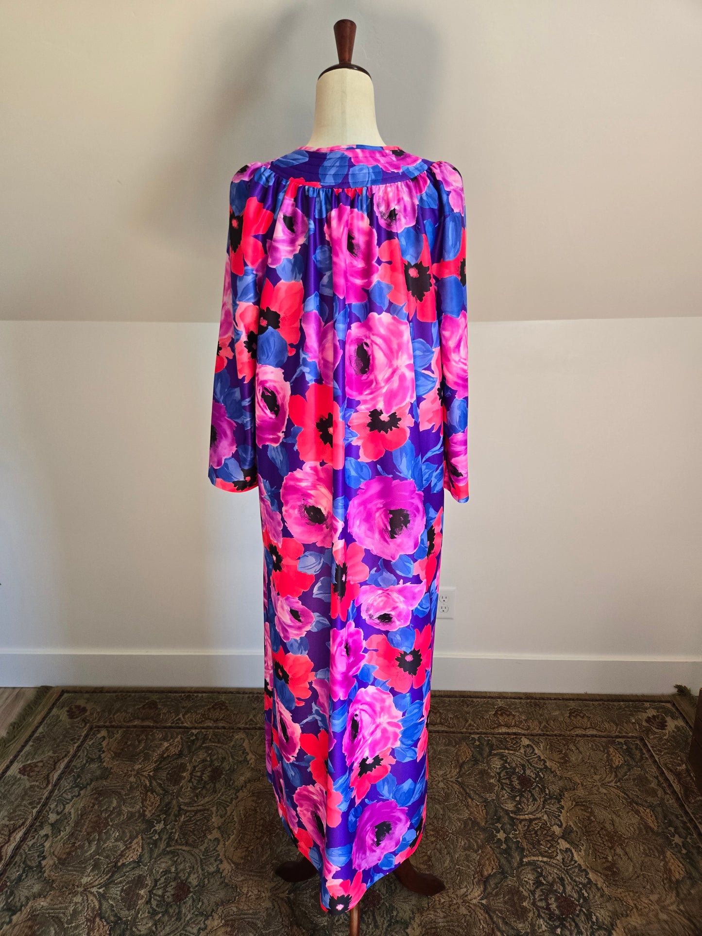 Granada Vintage Floral House Dress - large/XL