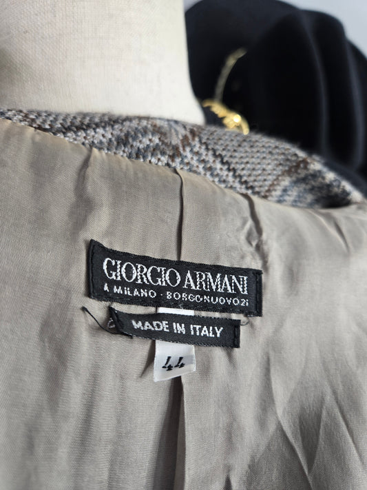 Giorgio Armani Made in Italy Vintage Wool Blazer - medium