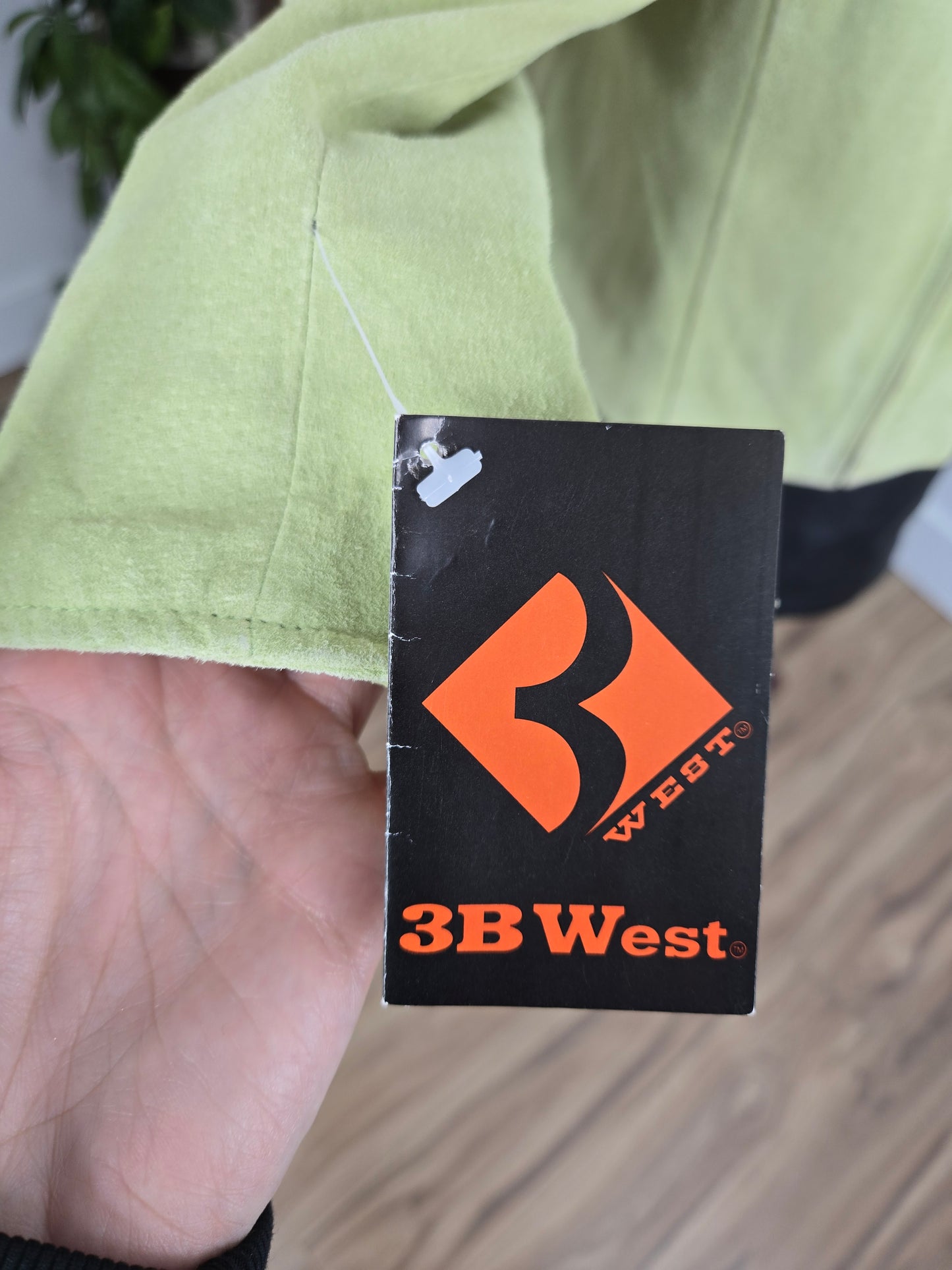 Deadstock Lime Green Suede Leather Fringe Jacket - Meidum