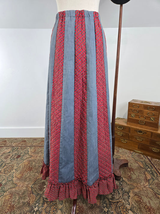 Chessa Davis Vintage Prairie Maxi Skirt - L/XL