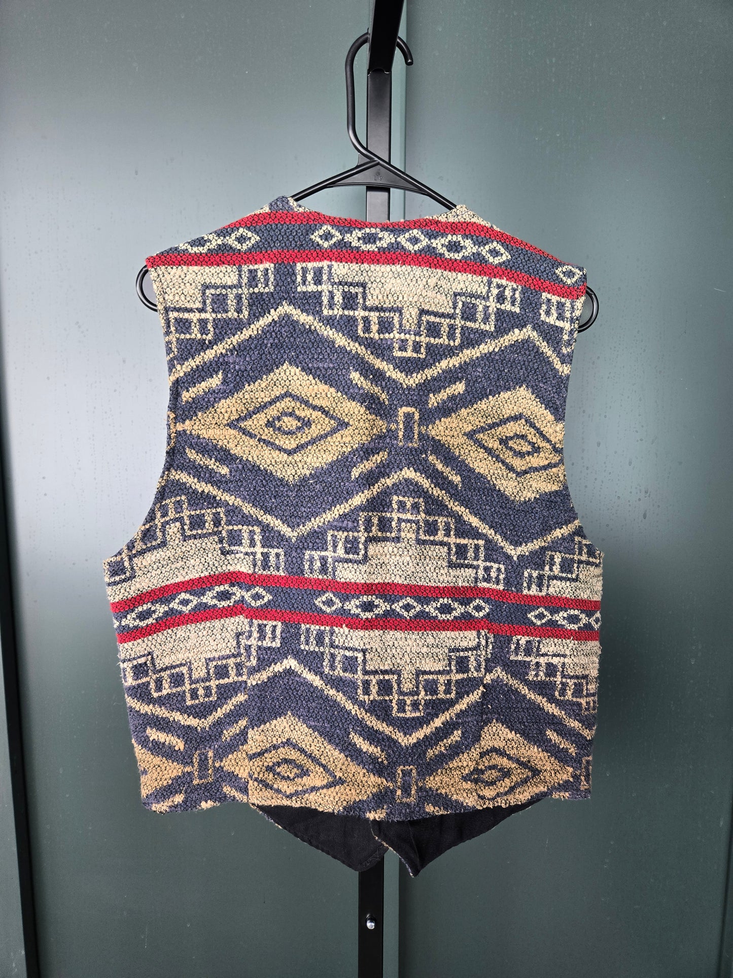 Seppe Vintage 80s Western Tapestry Vest - large