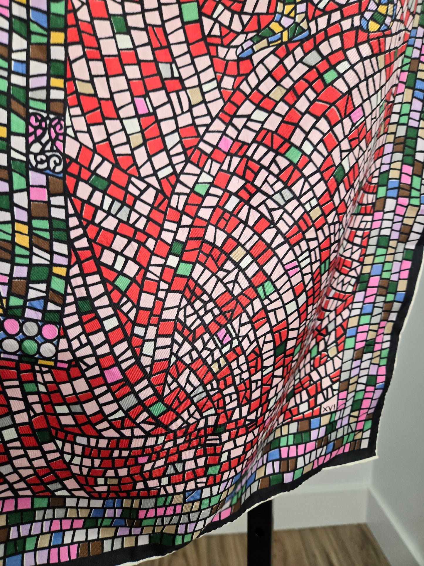 Rare Vintage Jack and Charlie's "21" Jockey Silk Scarf