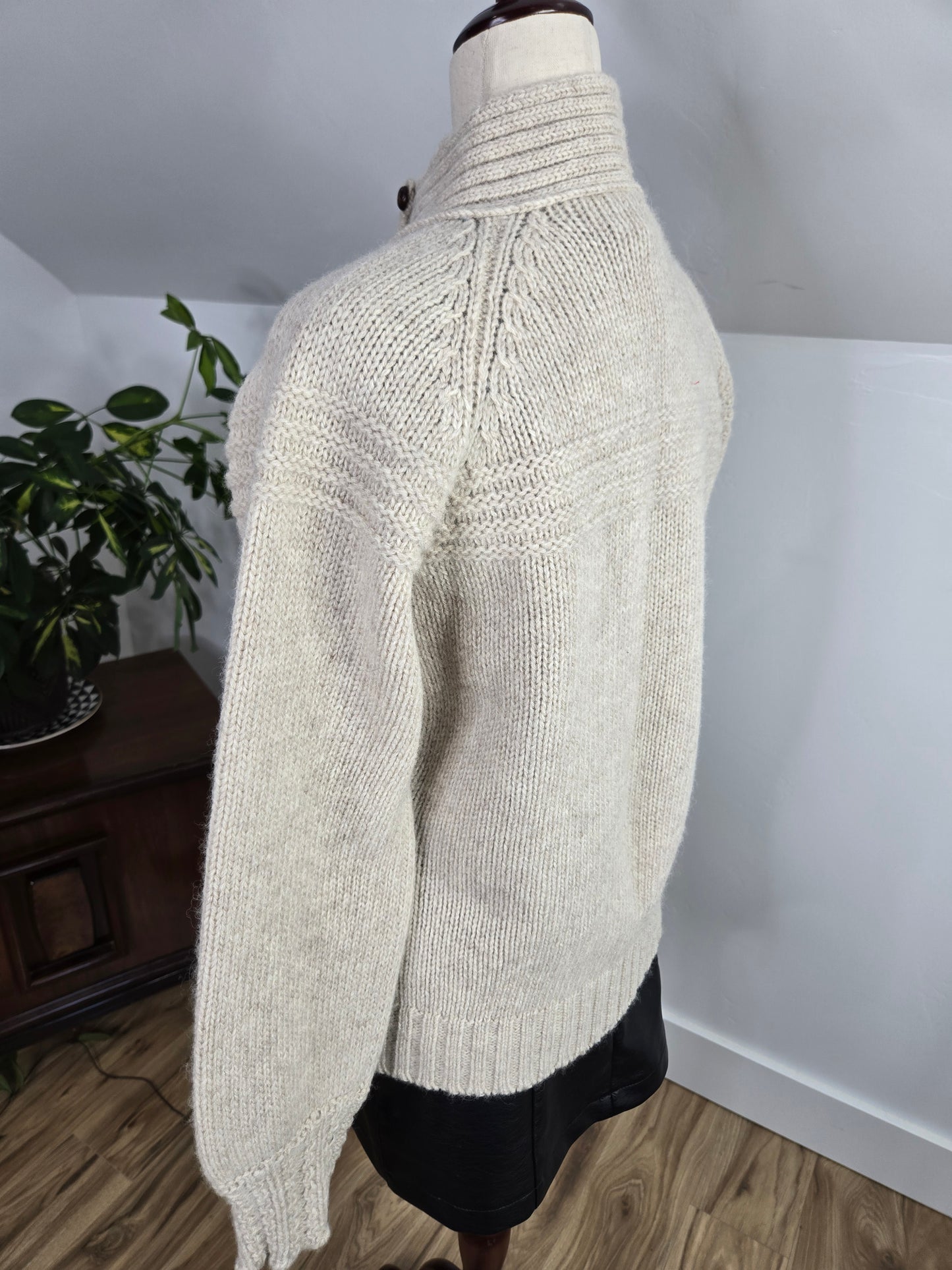 Eddie Bauer Vintage Wool Full Zip - medium