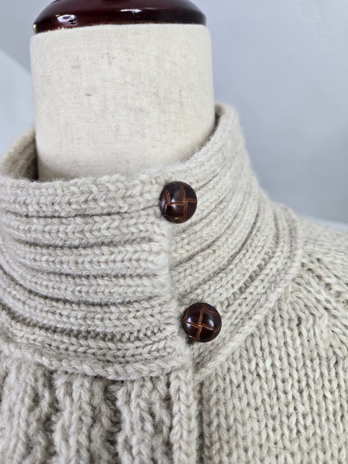 Eddie Bauer Vintage Wool Full Zip - medium