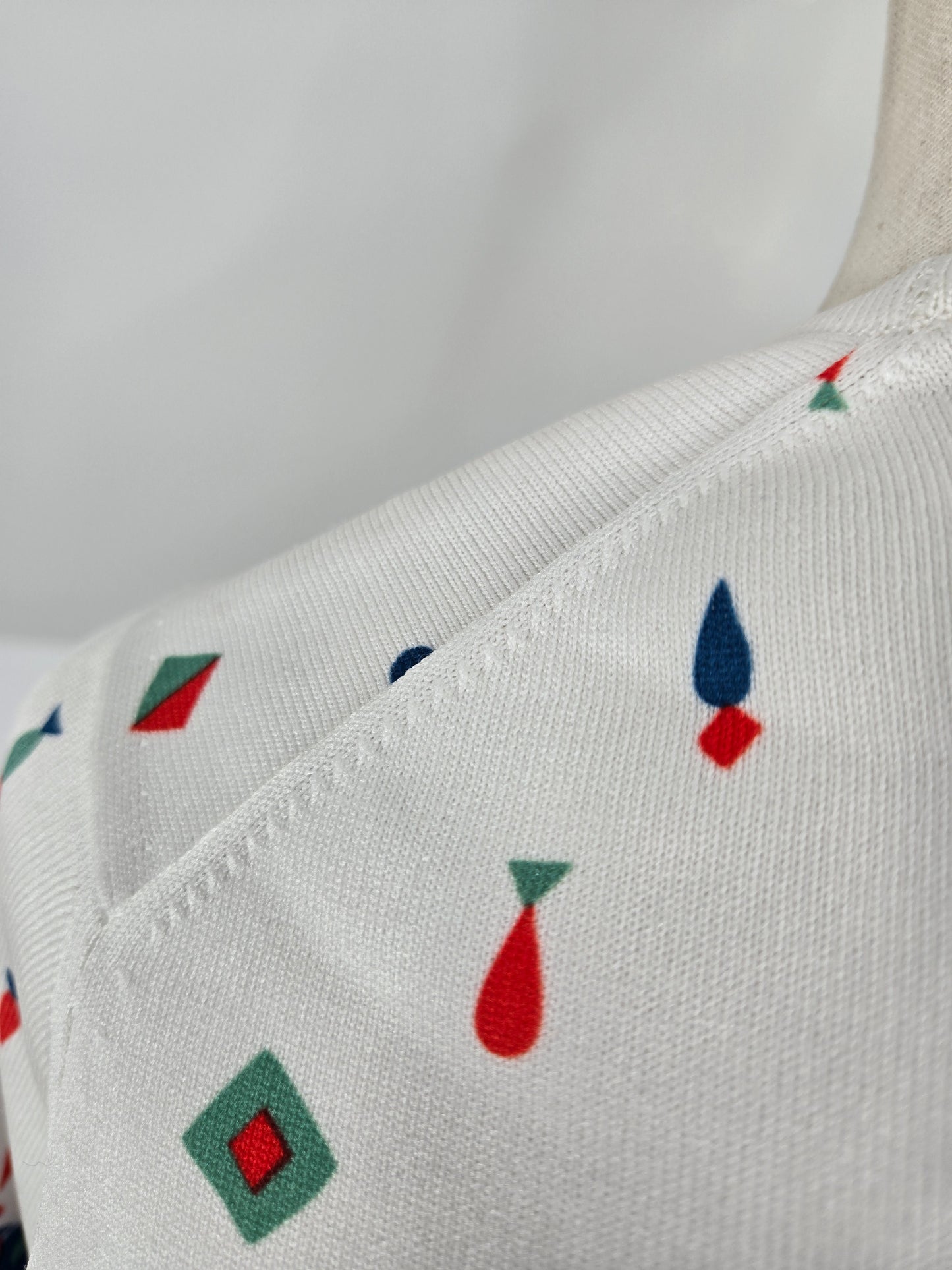Neyret Paris Made in France Mid Century Mod Print Tee - XS/S