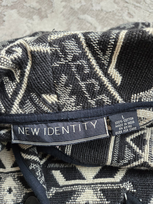 New Identity 100% Cotton Western Tapestry Jacket - Large