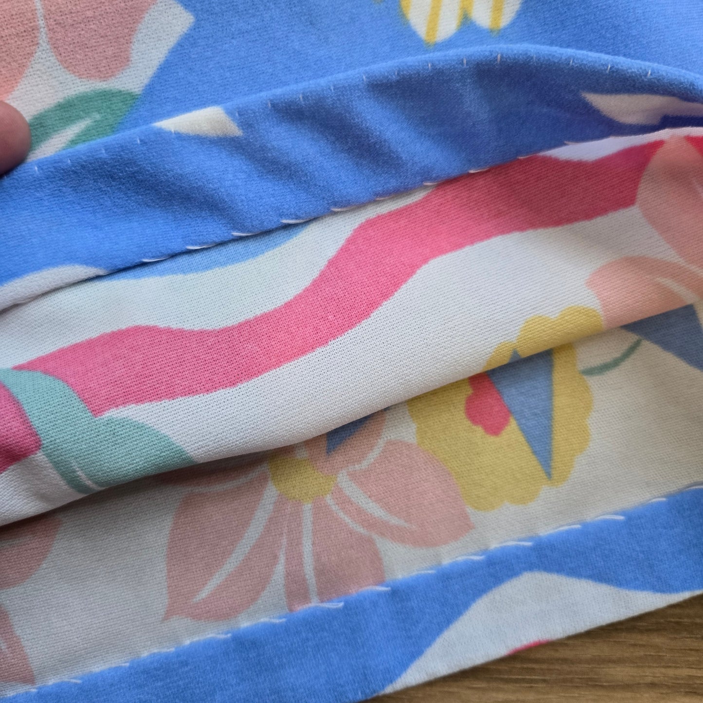 Take Along Vintage Union Made 60s Sears Funky Floral Housedress - medium