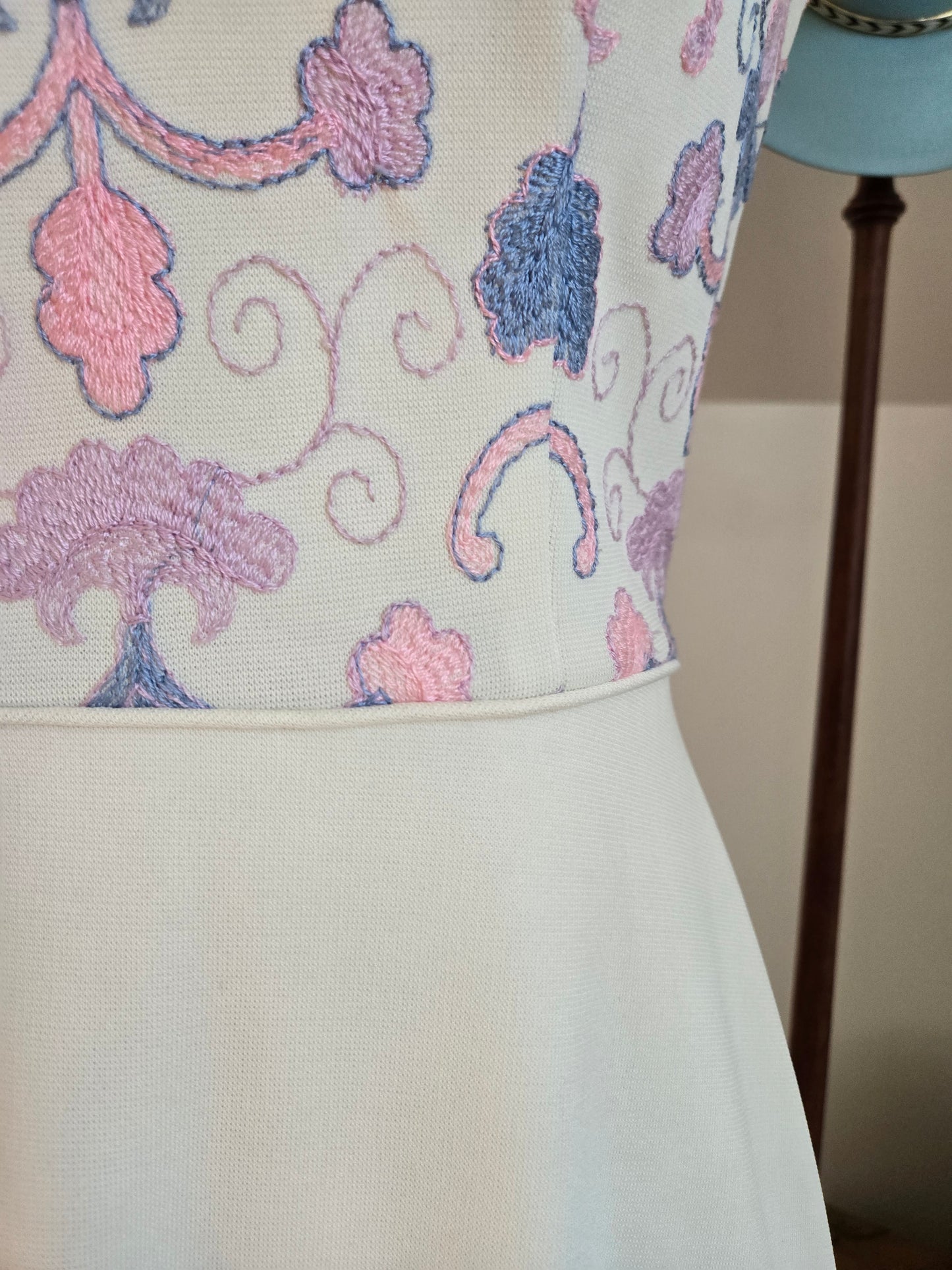 Vicky Vaughn Vintage 70s Maxi Dress - small/medium