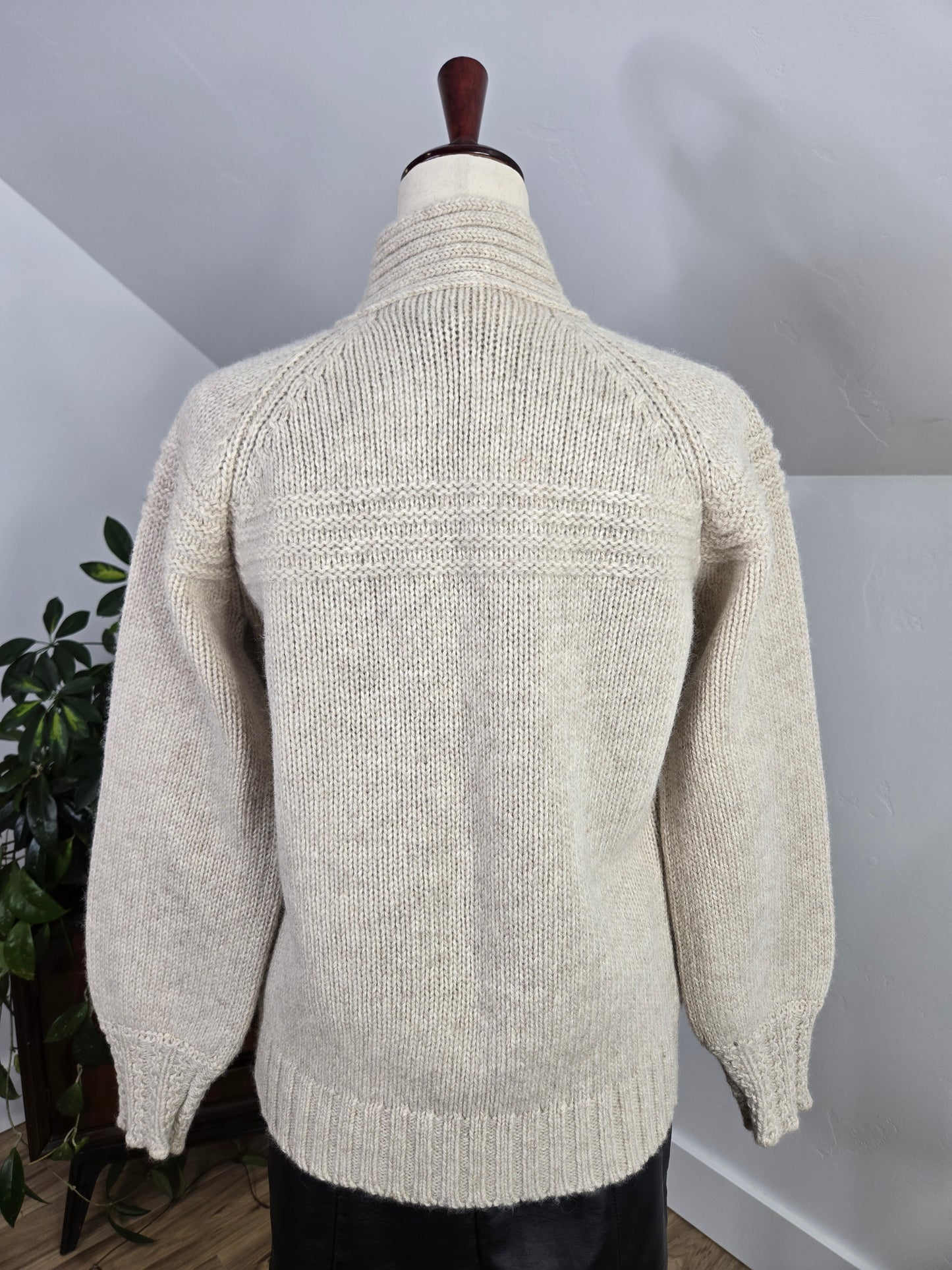 Eddie Bauer Vintage Wool Full Zip - medium