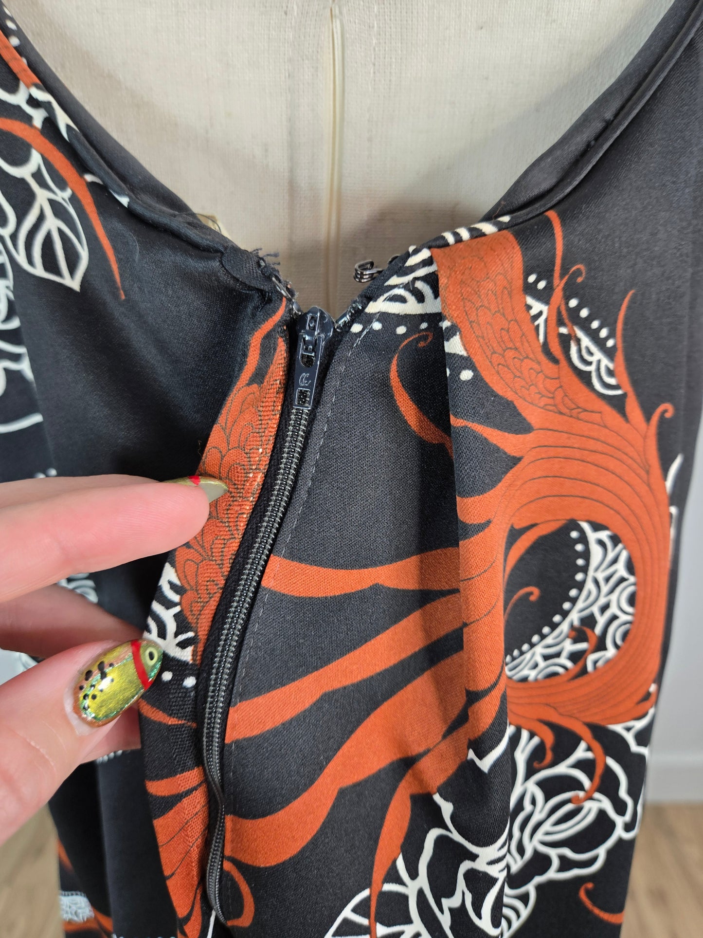 Vintage Made for Mc Inerny by Sydney Honolulu Maxi Dress - medium