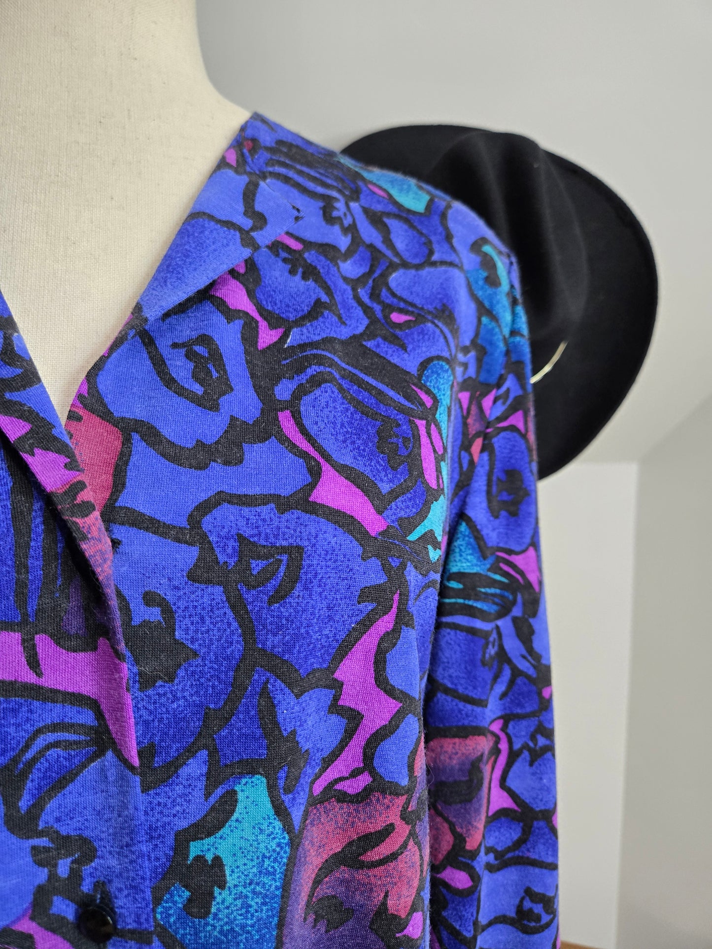 Scalera Vintage 60s Wool Made in Italy Top - small