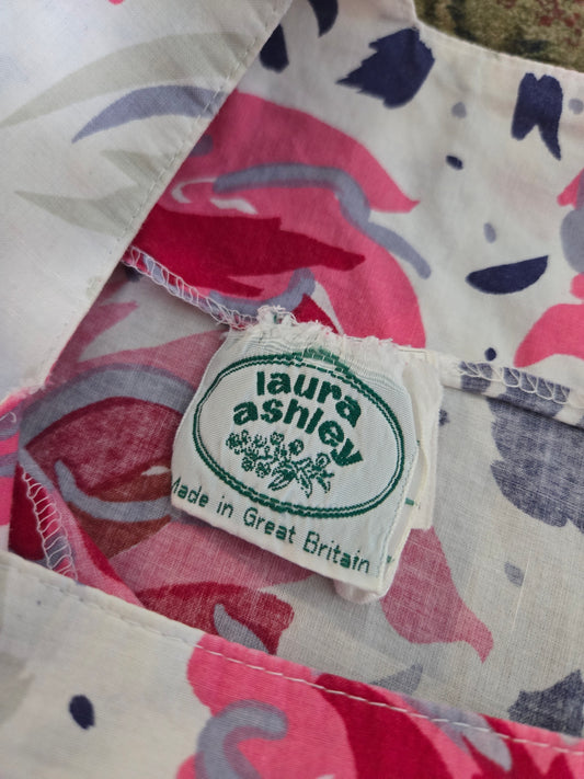 Laura Ashley Made in Great Britain Cotton Floral Dress - large