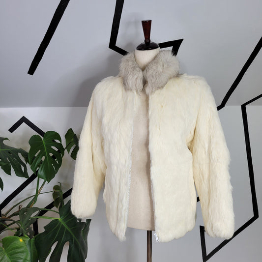 KC Collections 1970s Fox and Rabbit Fur from Finland/France - Small