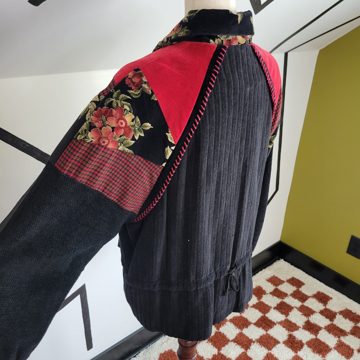 Canvasbacks Lutton & Horsfield Vintage Velvet and Corduroy Jacket - large