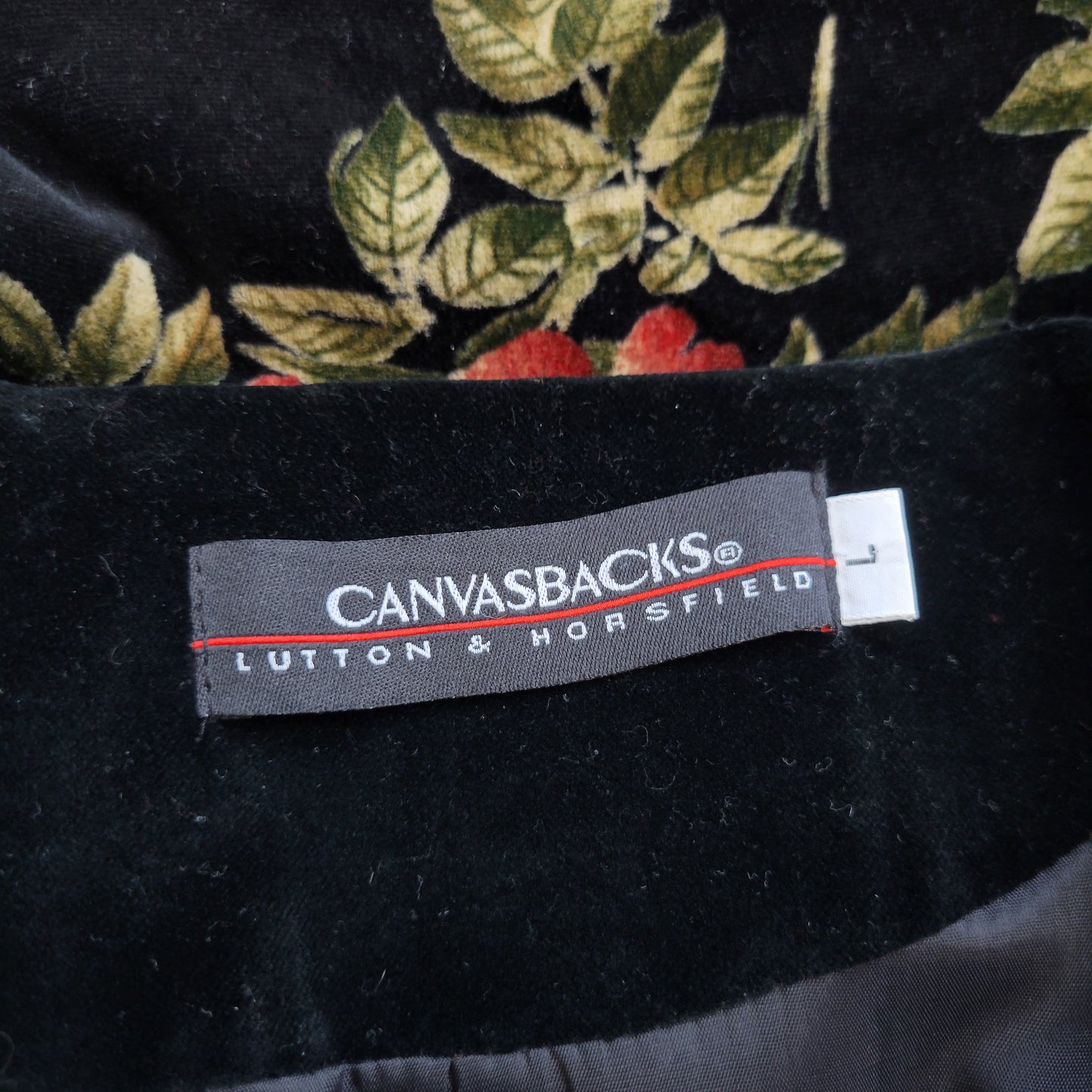 Canvasbacks Lutton & Horsfield Vintage Velvet and Corduroy Jacket - large