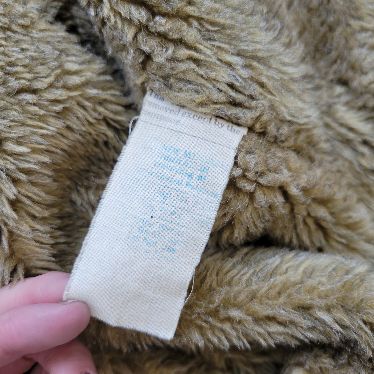 Field & Stream Gordon and Ferguson Co Vintage Fur Lined Bomber Jacket - medium