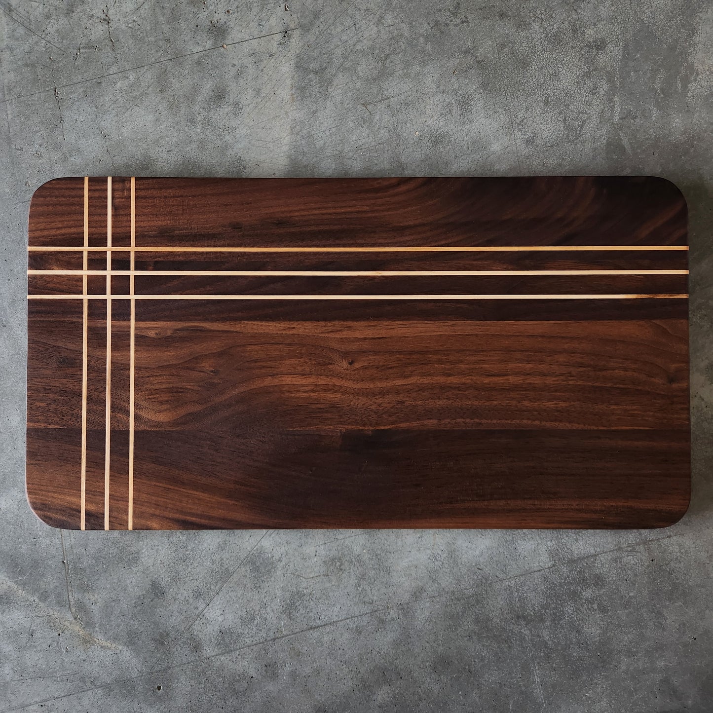 Walnut Stripes Cutting Board