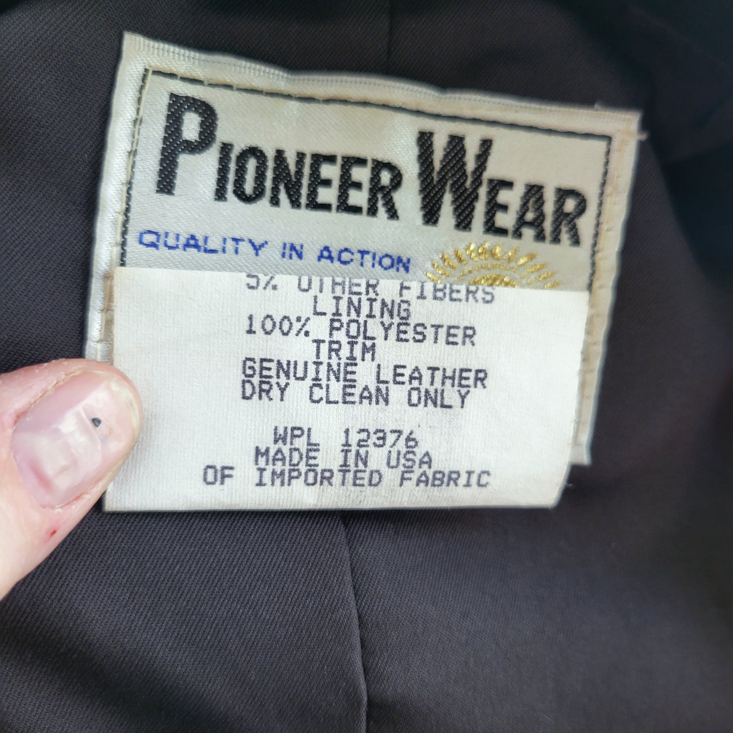 Pioneer Wear Vintage Rainbow Western Blazer - size 8