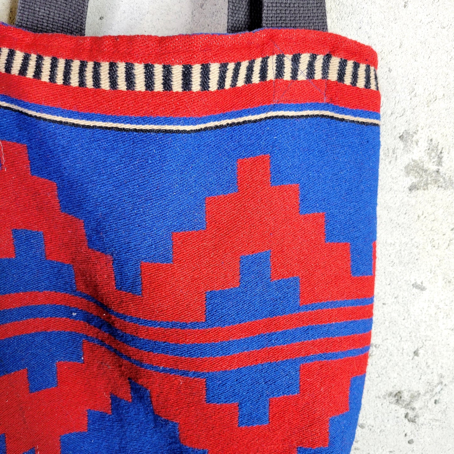 Vintage Wool Southwest Blanket Tote Bag