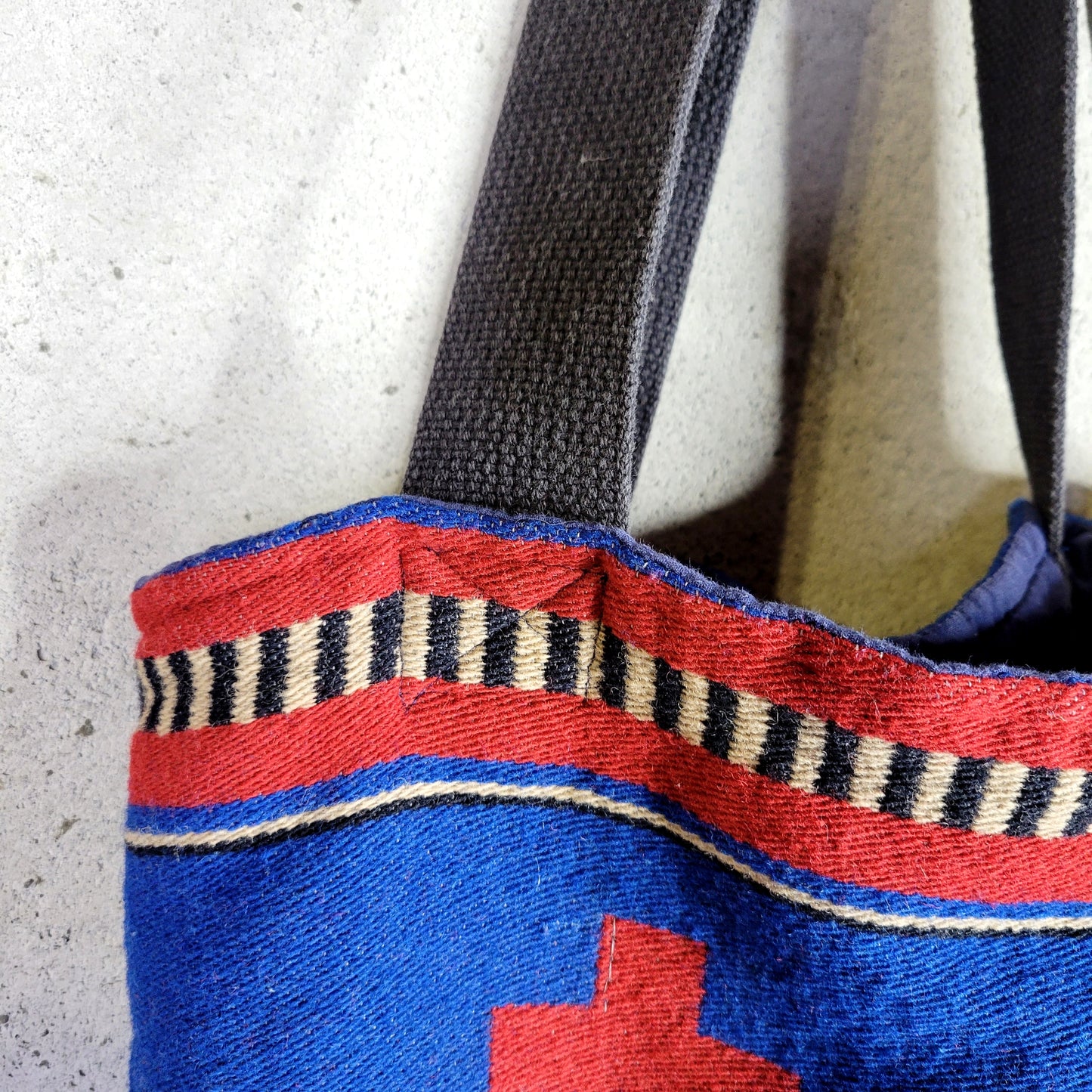 Vintage Wool Southwest Blanket Tote Bag