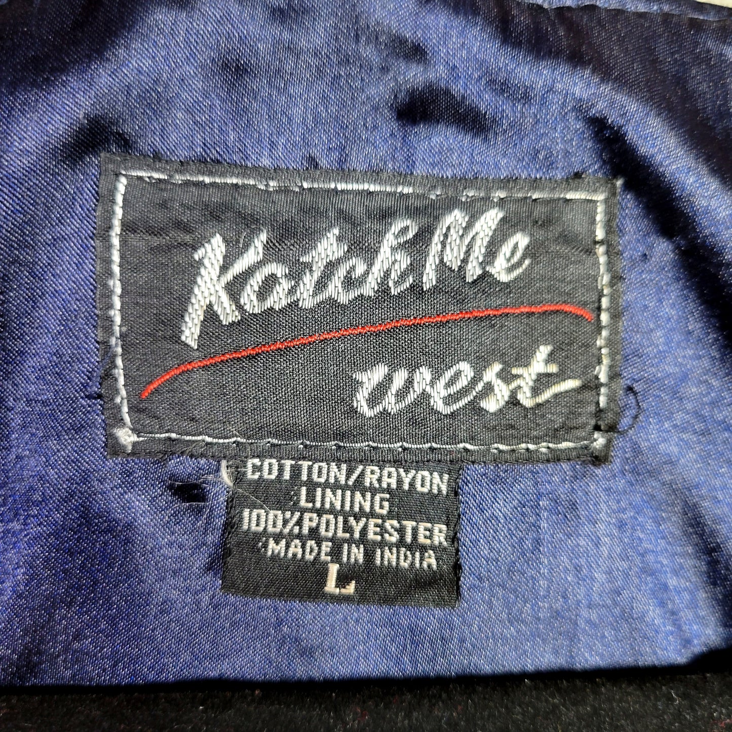 Katch Me West Vintage Tapestry Southwest Design Vest - large