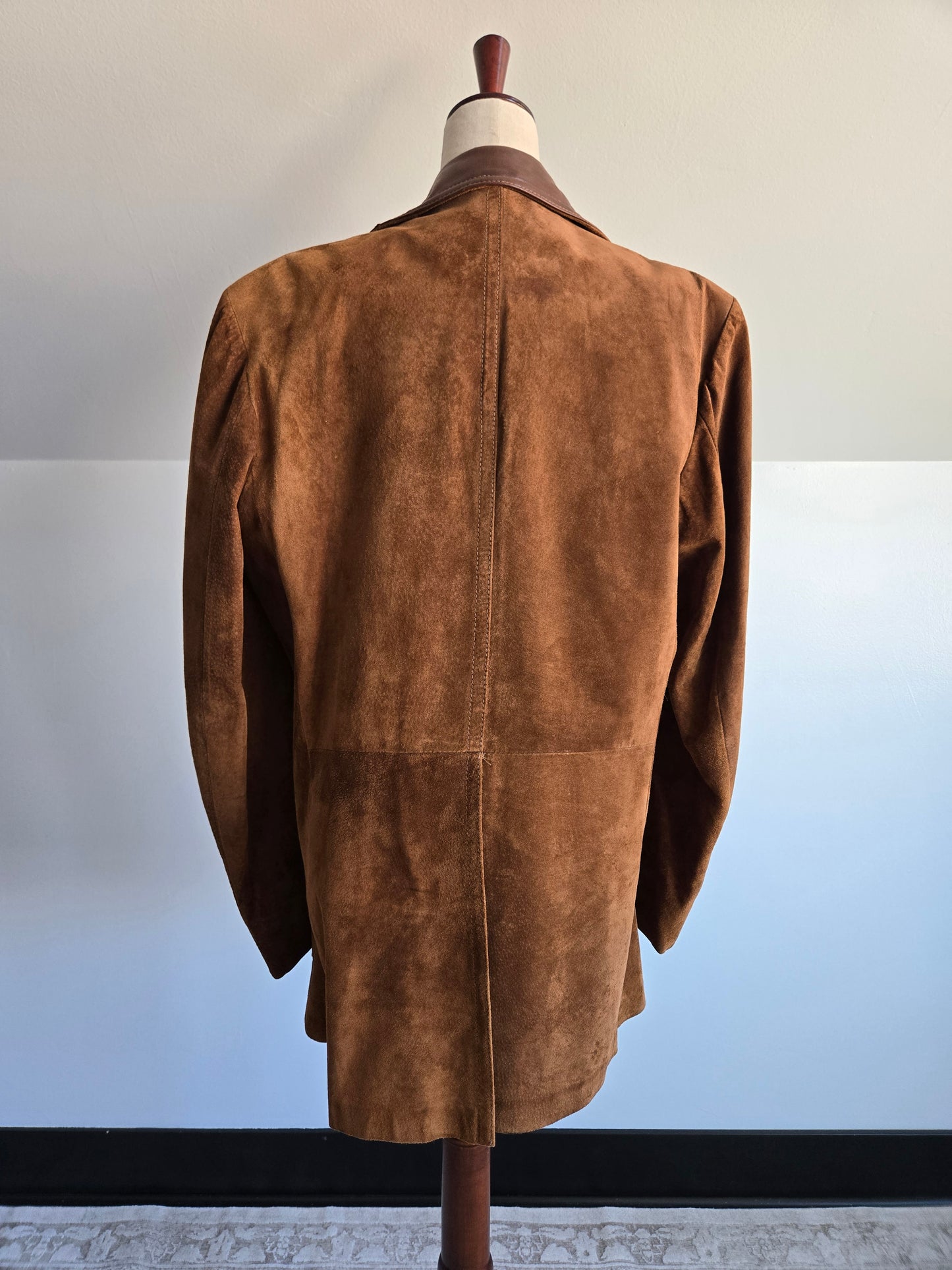 Lakeland Vintage Genuine Suede Leather Blazer - XL